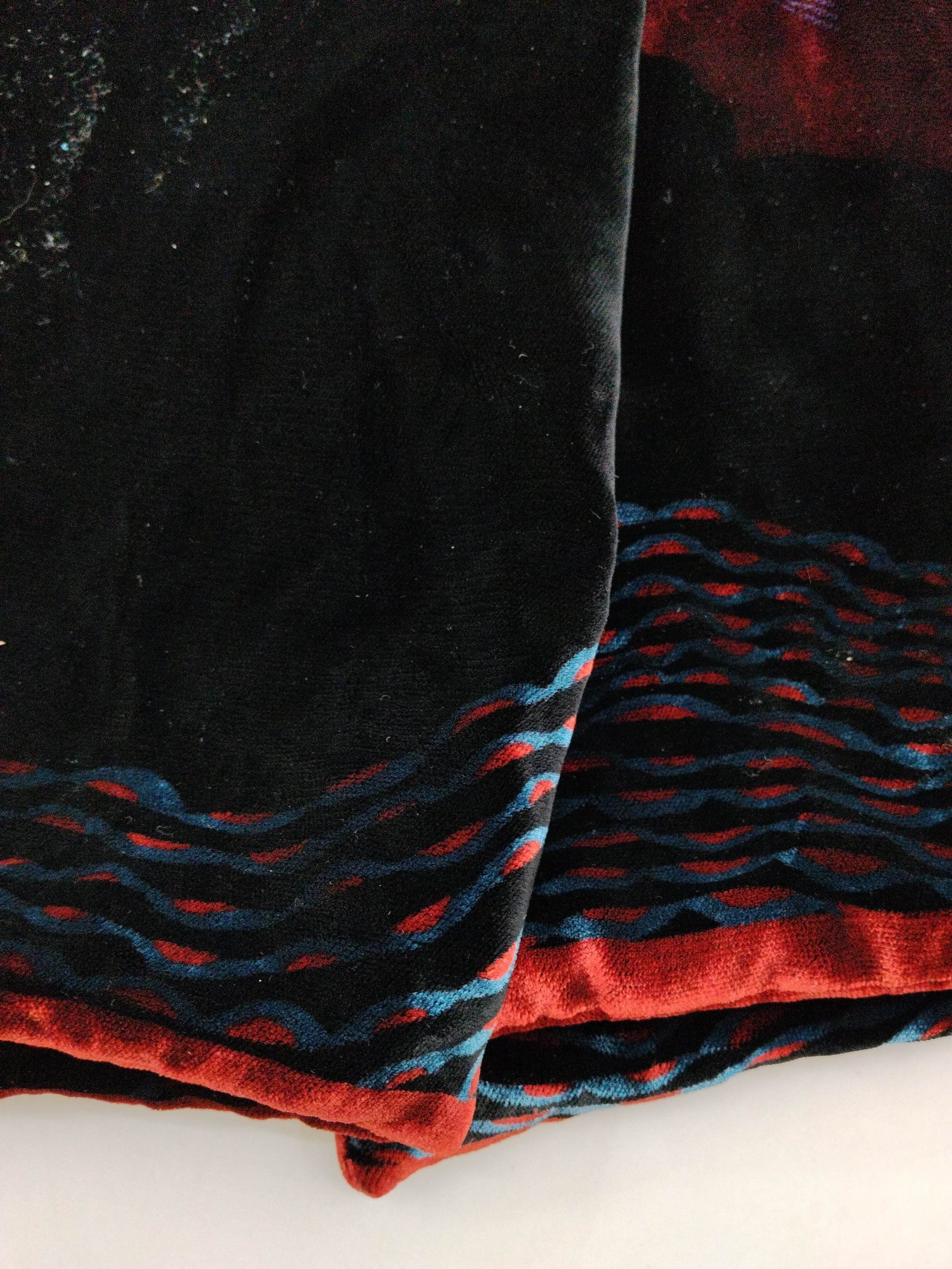 Liberty Of London Women's Scarf Red Graphic 100% Other Rectangle Scarf - Image 4