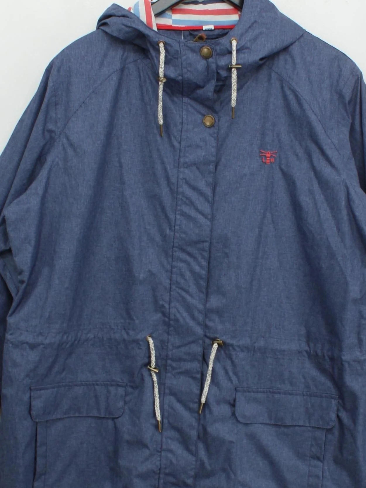 Lighthouse Rain Coat jacket blue - Image 3