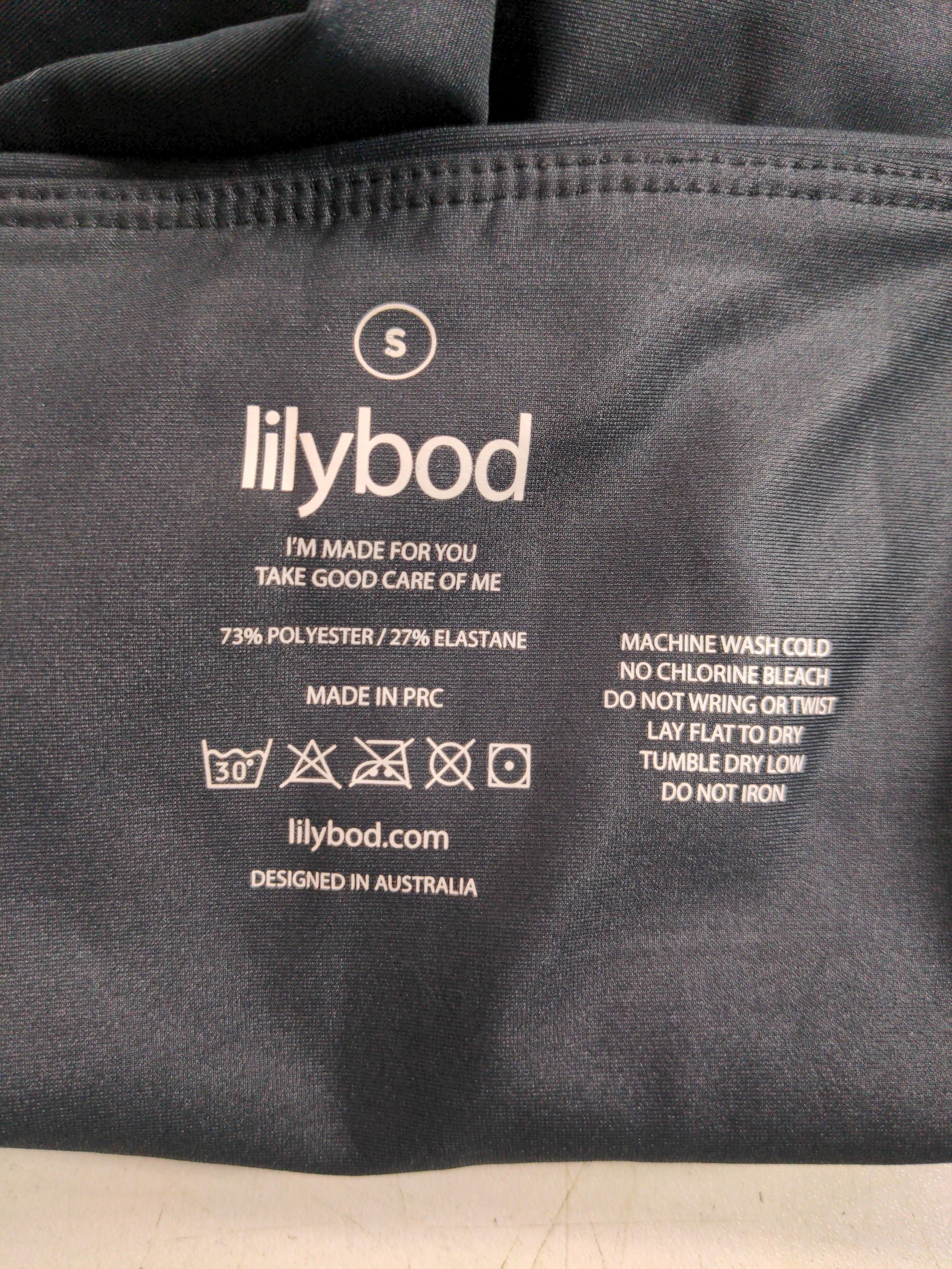 Lilybod Women's Leggings S Grey Polyester with Elastane Full length - Image 6