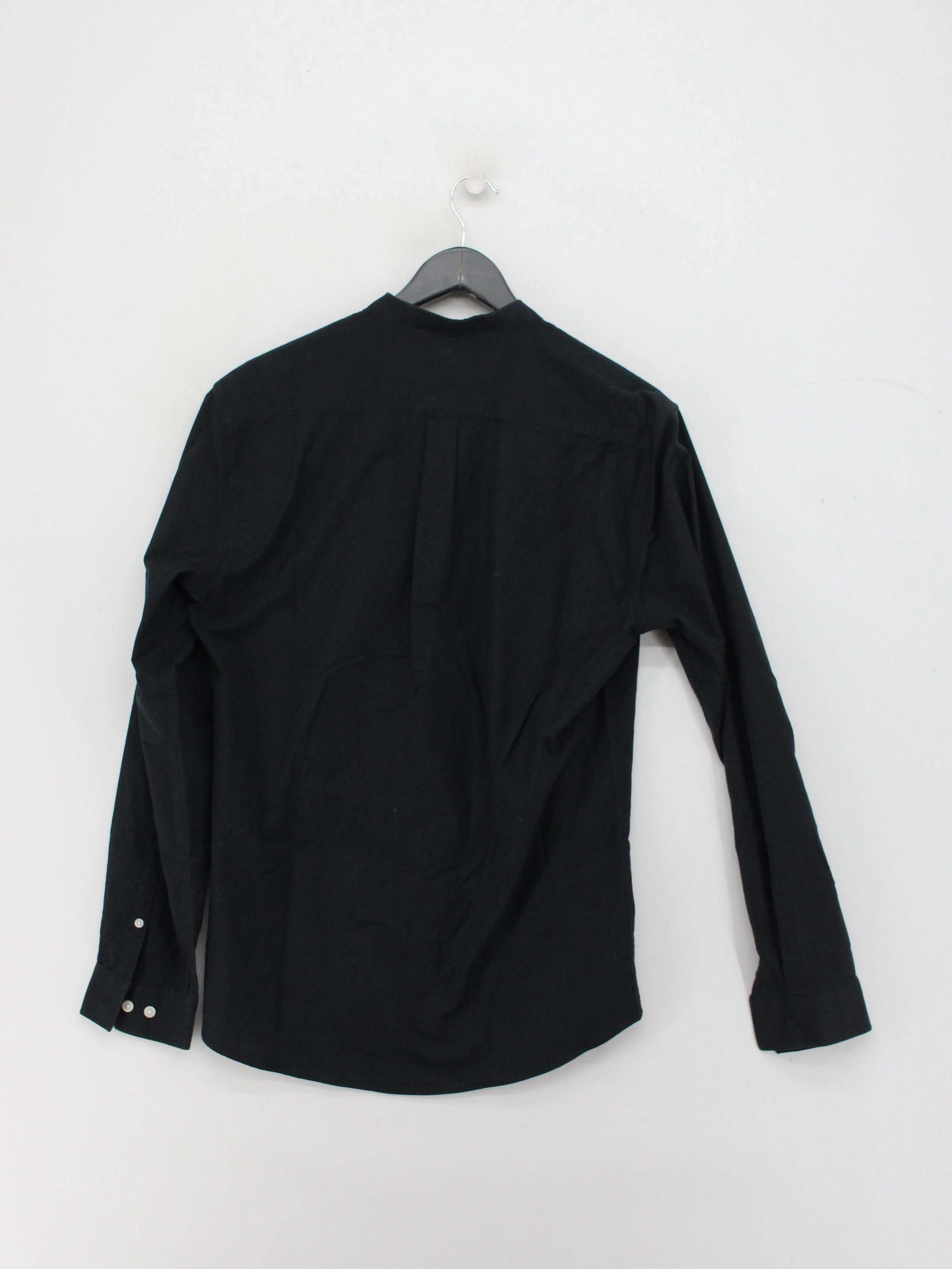 Lindbergh Men's Shirt M Black Cotton with Elastane Basic - Image 2