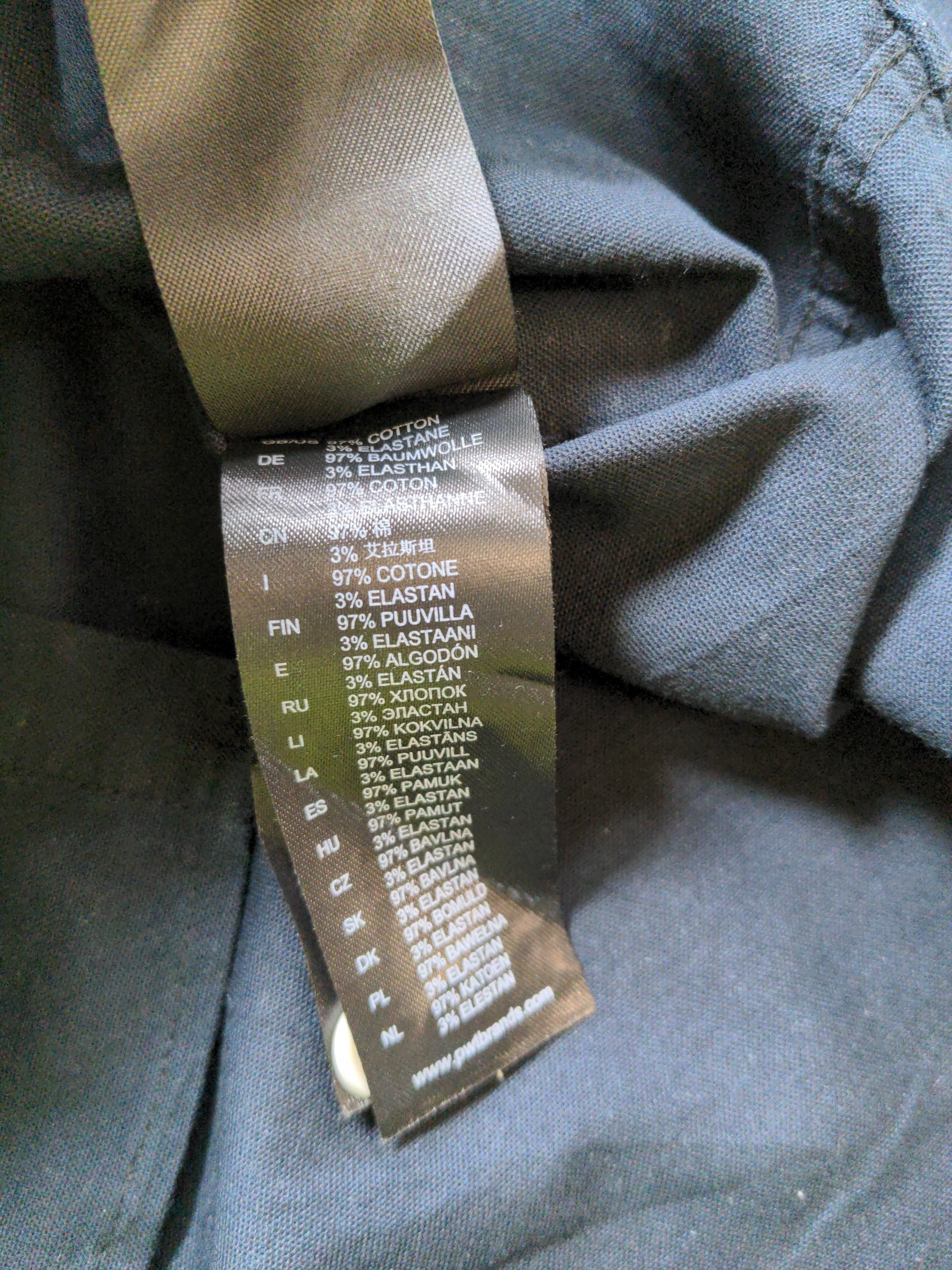 Lindbergh Men's Shirt M Black Cotton with Elastane Basic - Image 6