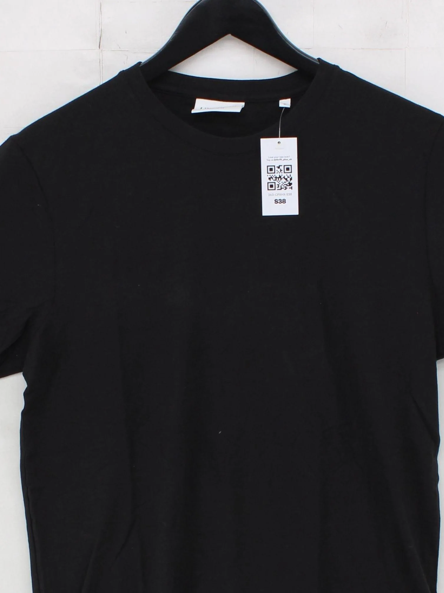 Lindbergh Men's T-Shirt M Black 100% Cotton Basic - Image 3