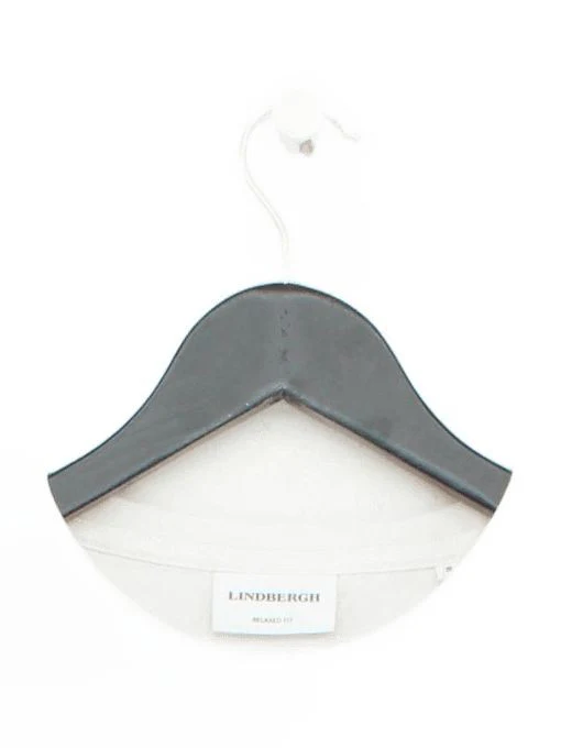 Lindbergh Men's T-Shirt S White 100% Cotton Basic
