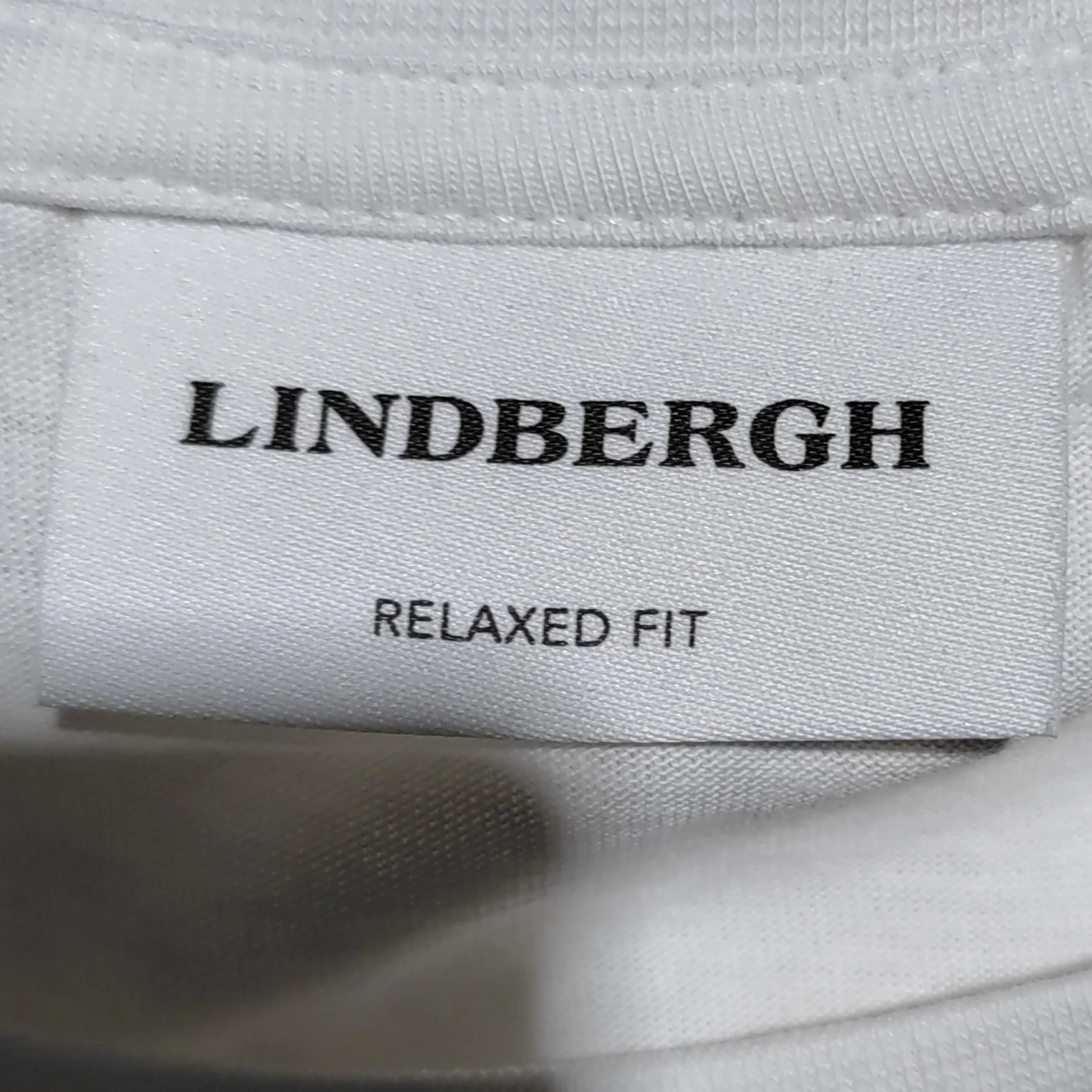 Lindbergh Men's T-Shirt S White 100% Cotton Basic - Image 5