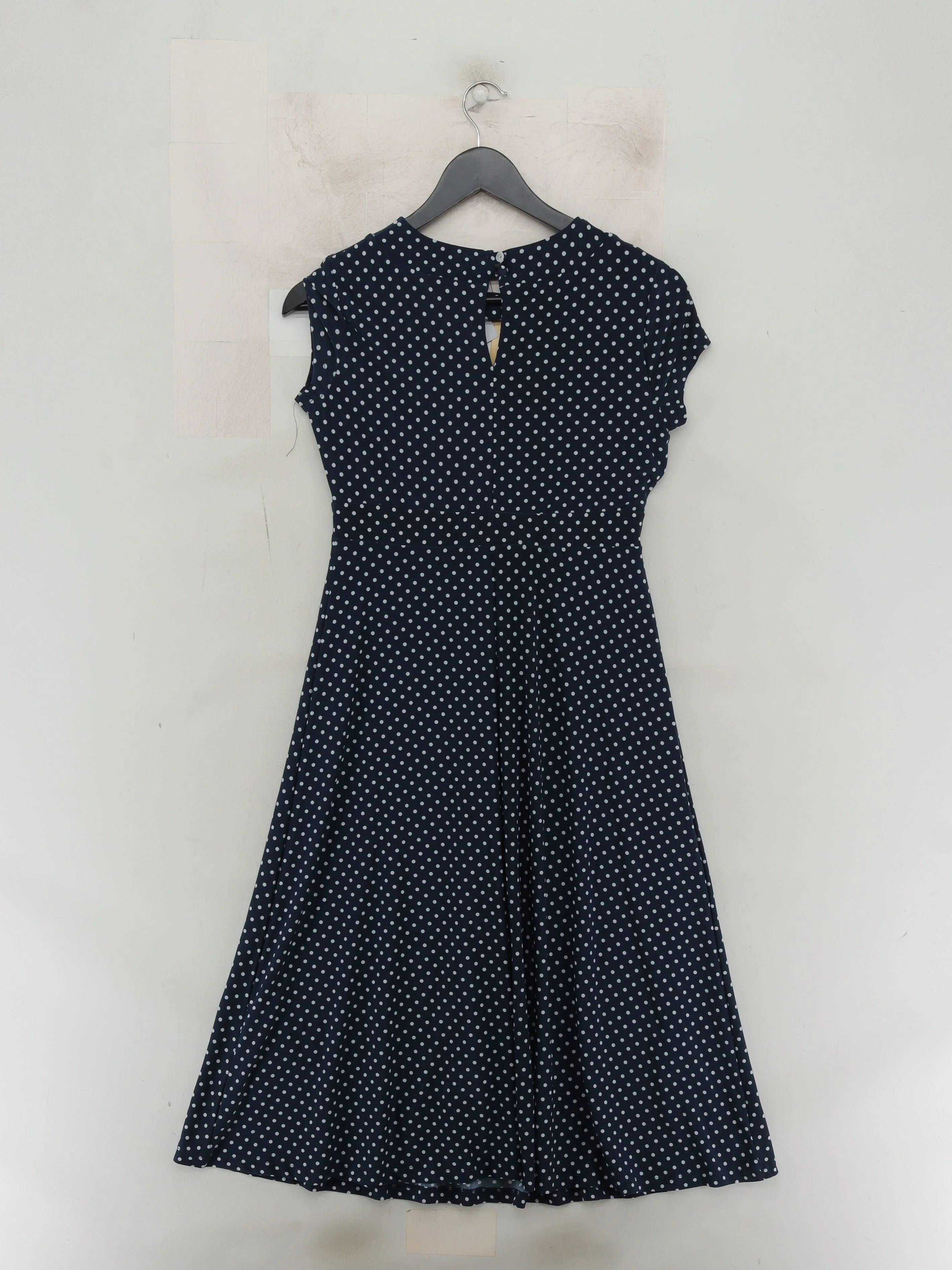 Lindy Bop Skater Midi Dress UK10 in Blue - Image 2