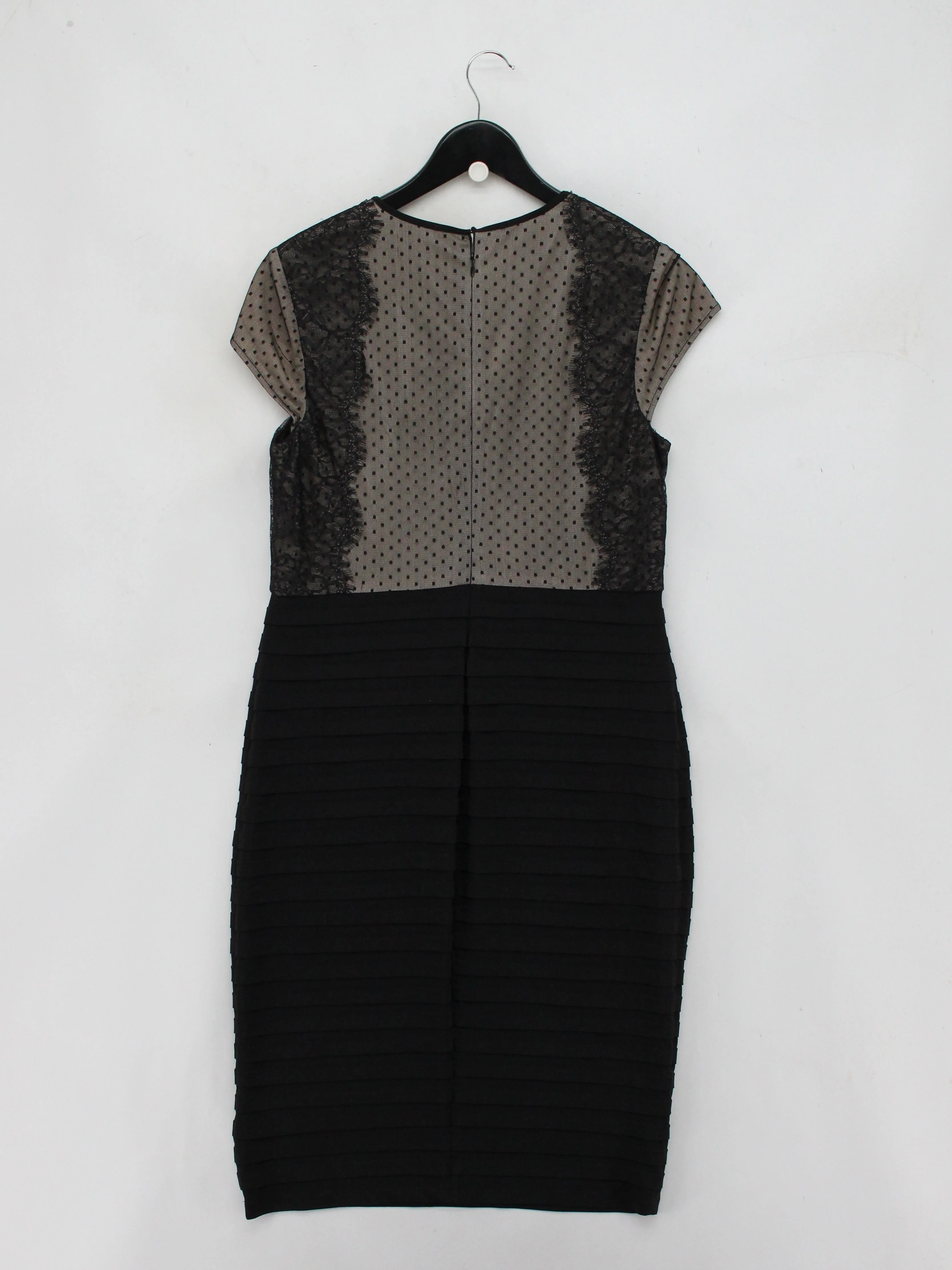 Linea Bodycon Midi Dress UK14 in Multi - Image 2