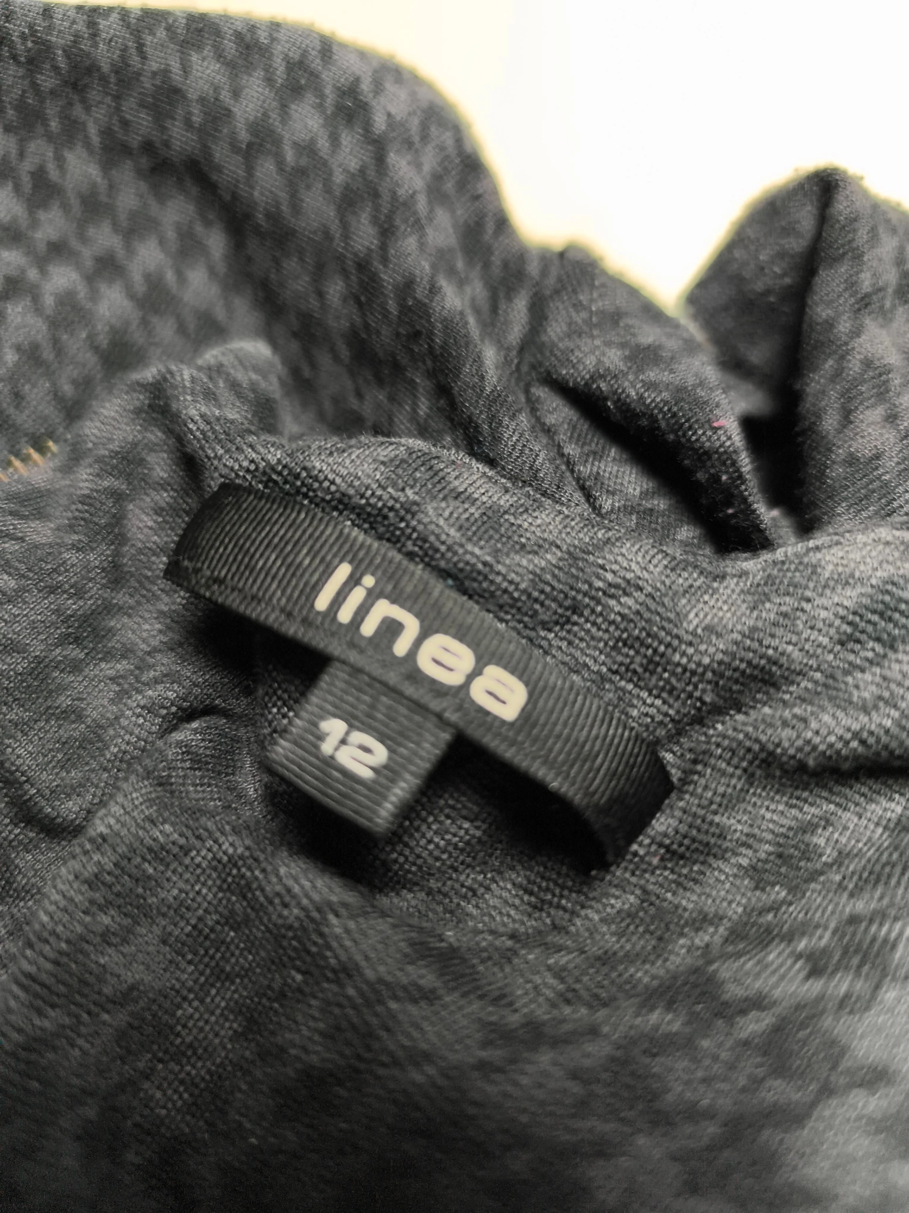 Linea Bodycon Mini Dress UK12 in Grey - Image 6