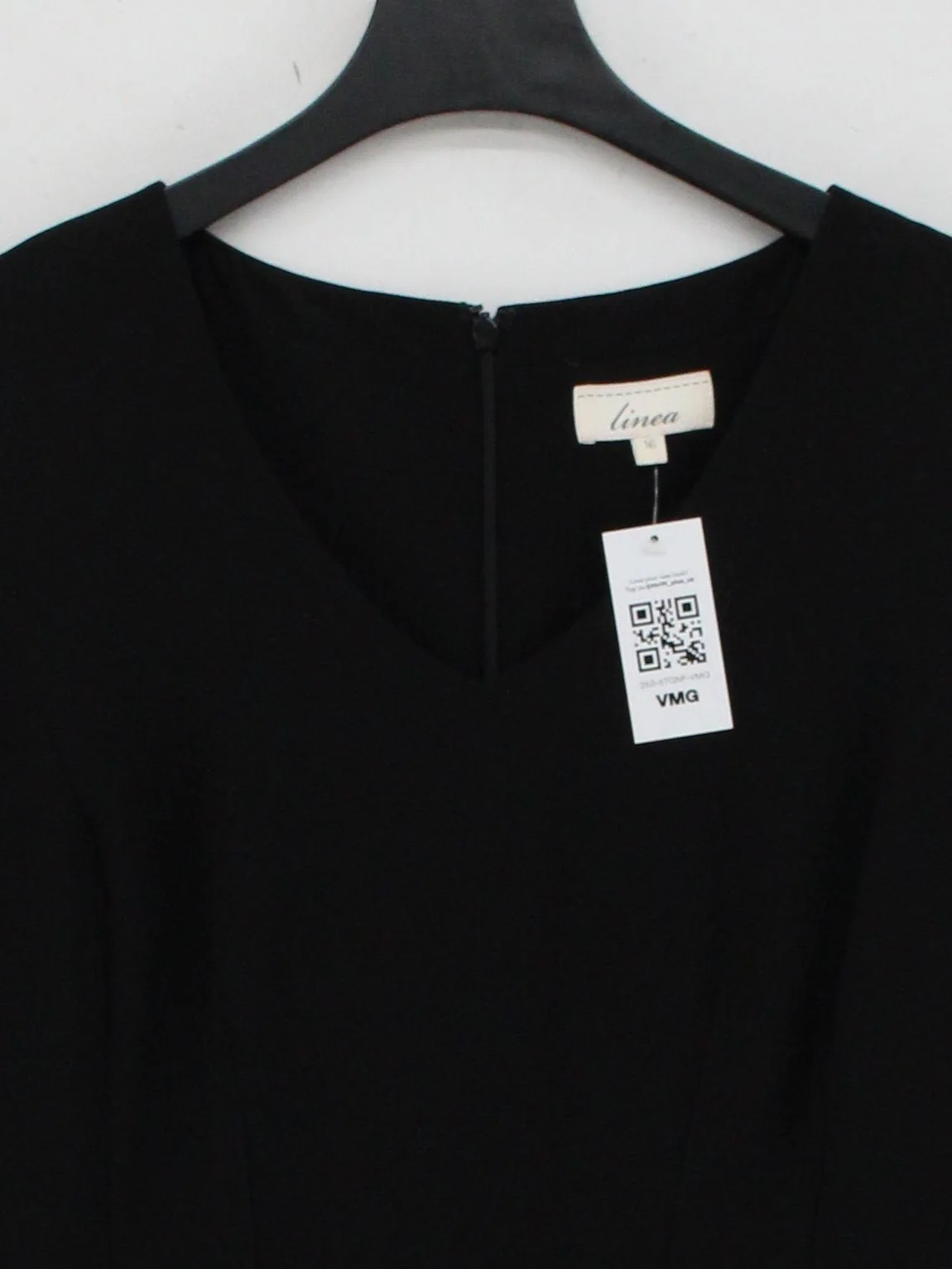 Linea Bodycon Mini Dress UK16 in Black - Image 3