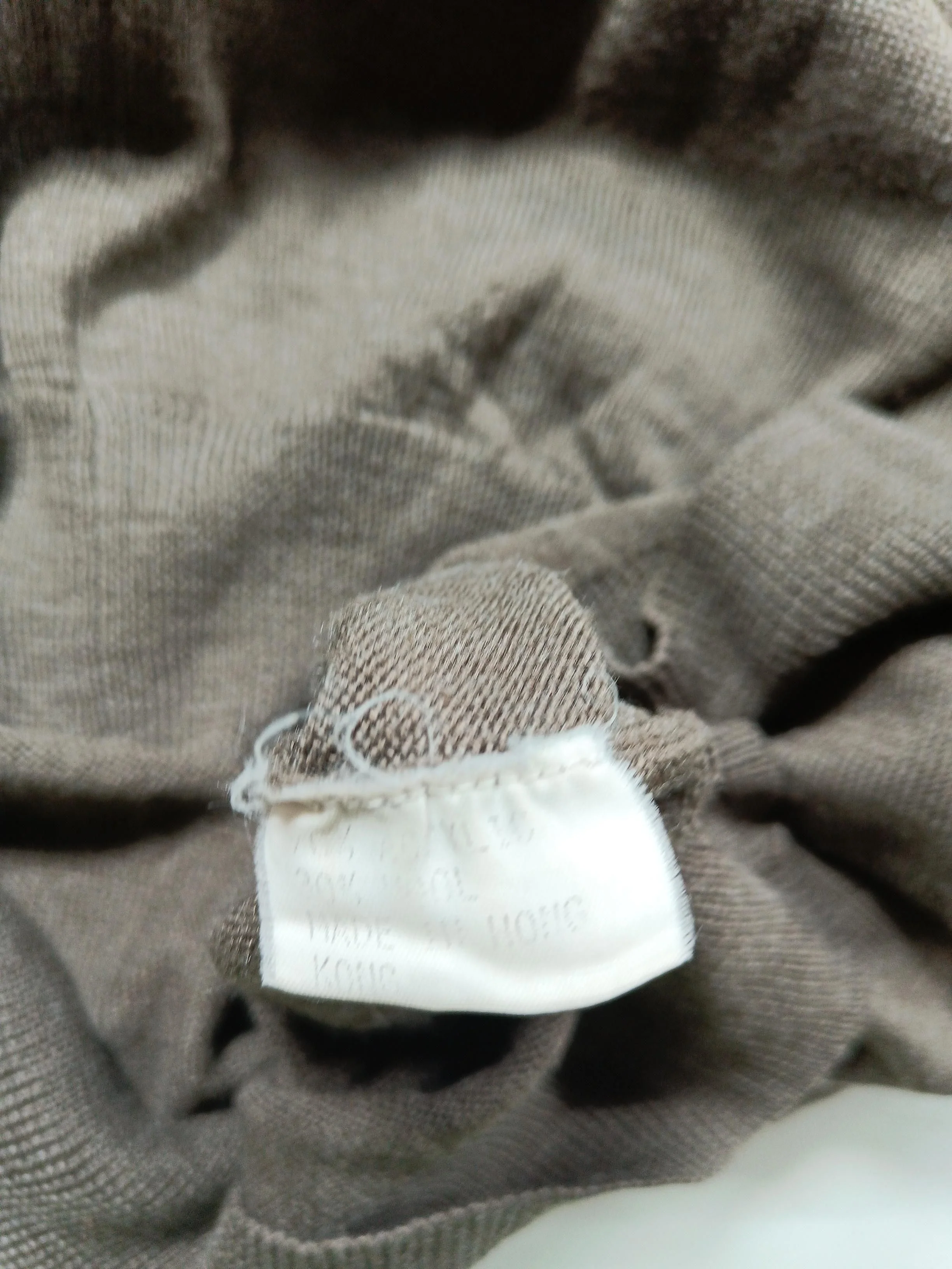 Linea Men's Jumper M Brown 100% Wool Round Neck Pullover - Image 7