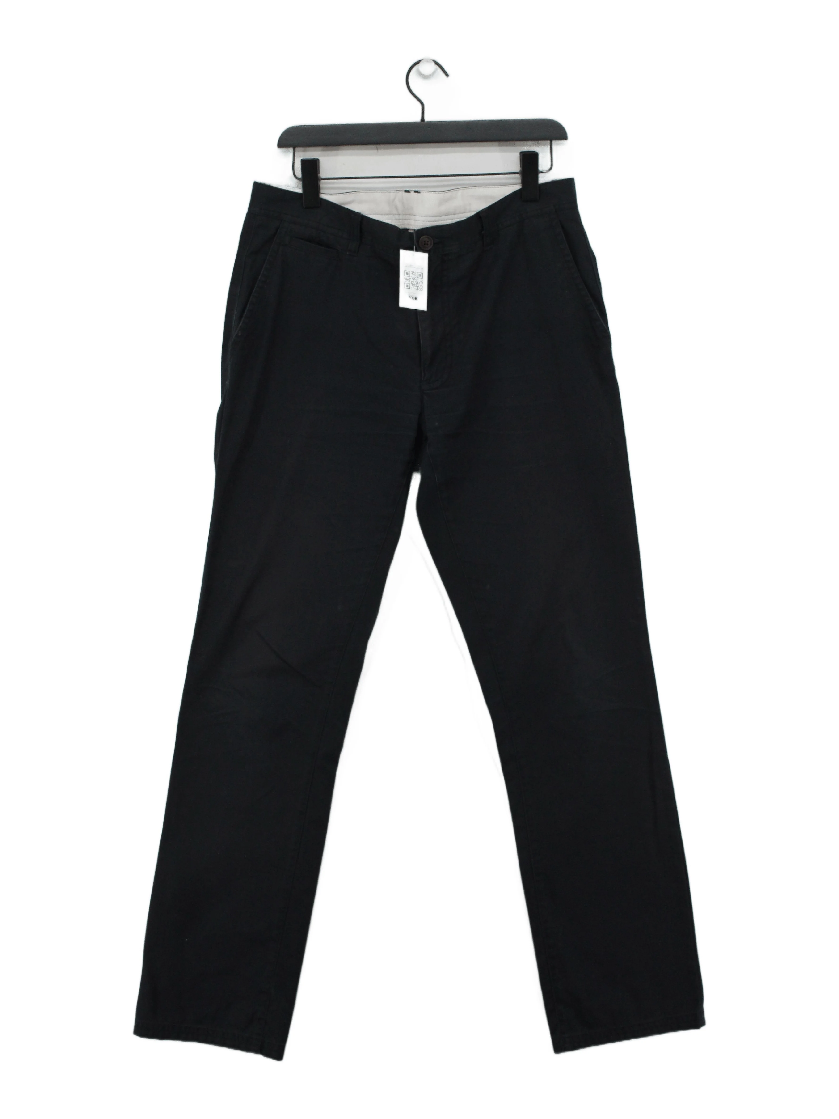 Linea Men's Trousers L Blue 100% Cotton Straight Chino