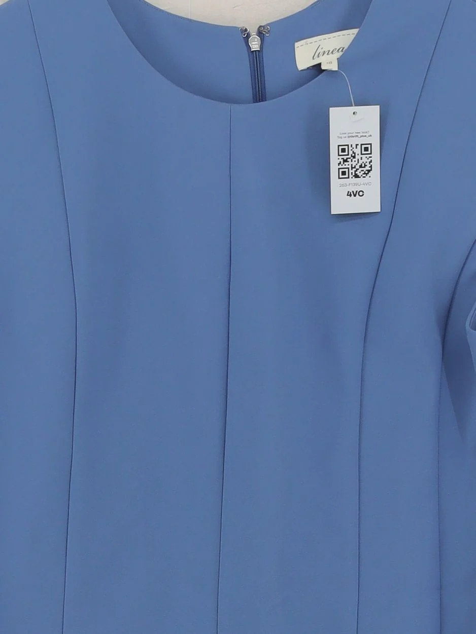 Linea T-Shirt Midi Dress UK18 in Blue - Image 3