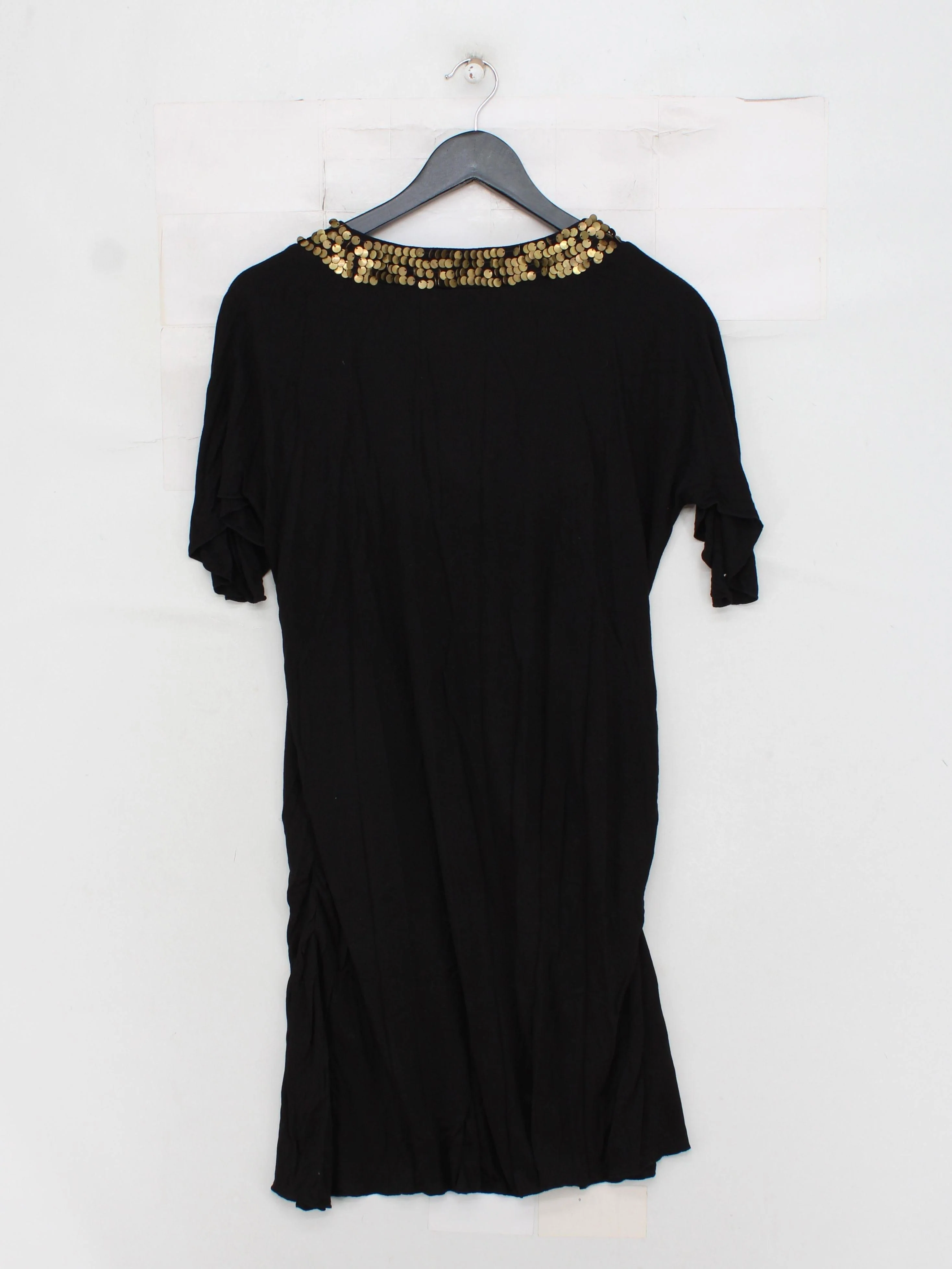 Linea T-Shirt Mini Dress M in Black - Image 2