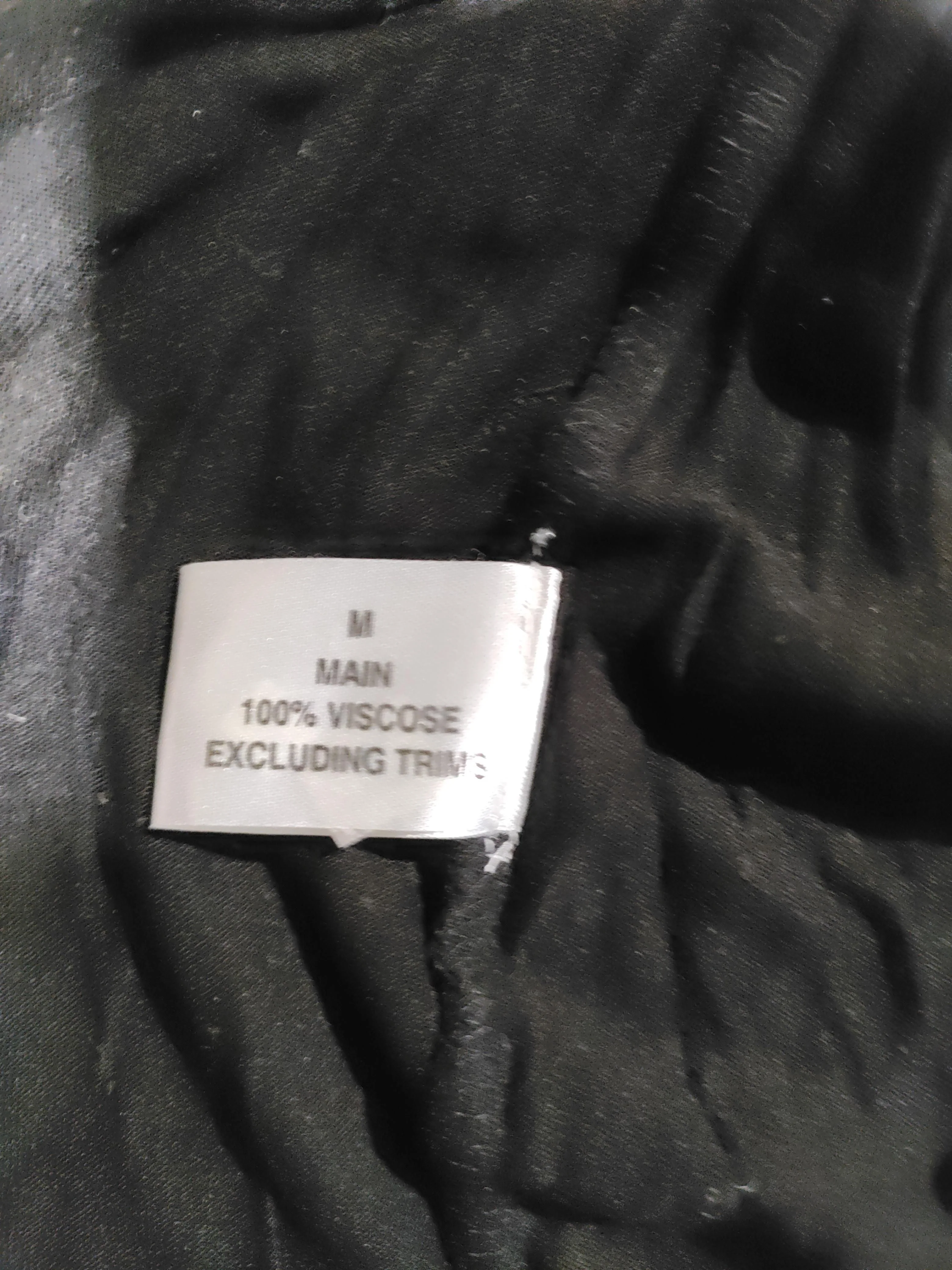 Linea T-Shirt Mini Dress M in Black - Image 6