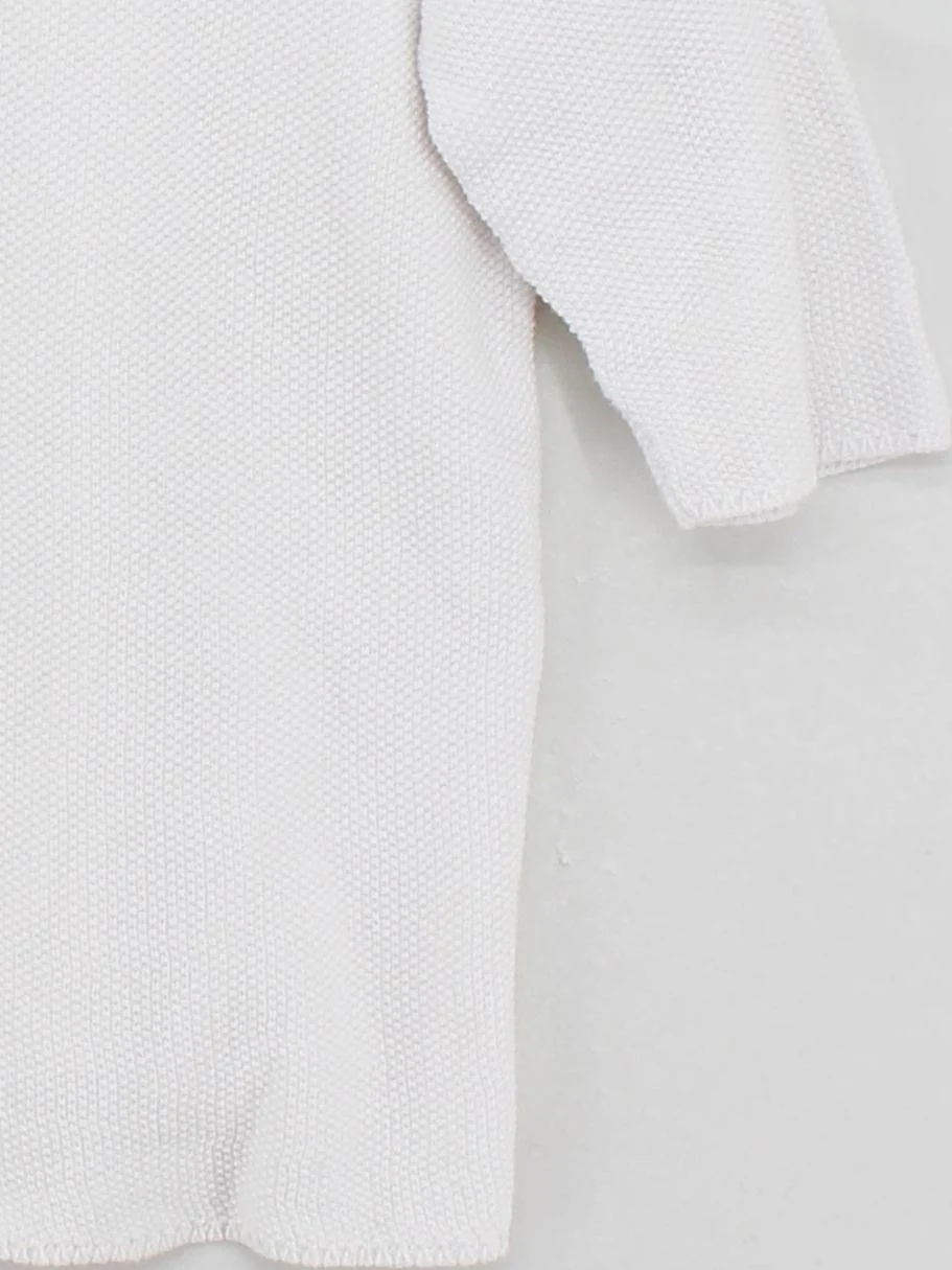 Linea Tesini Women's Jumper UK 14 White 100% Other Round Neck Pullover - Image 4