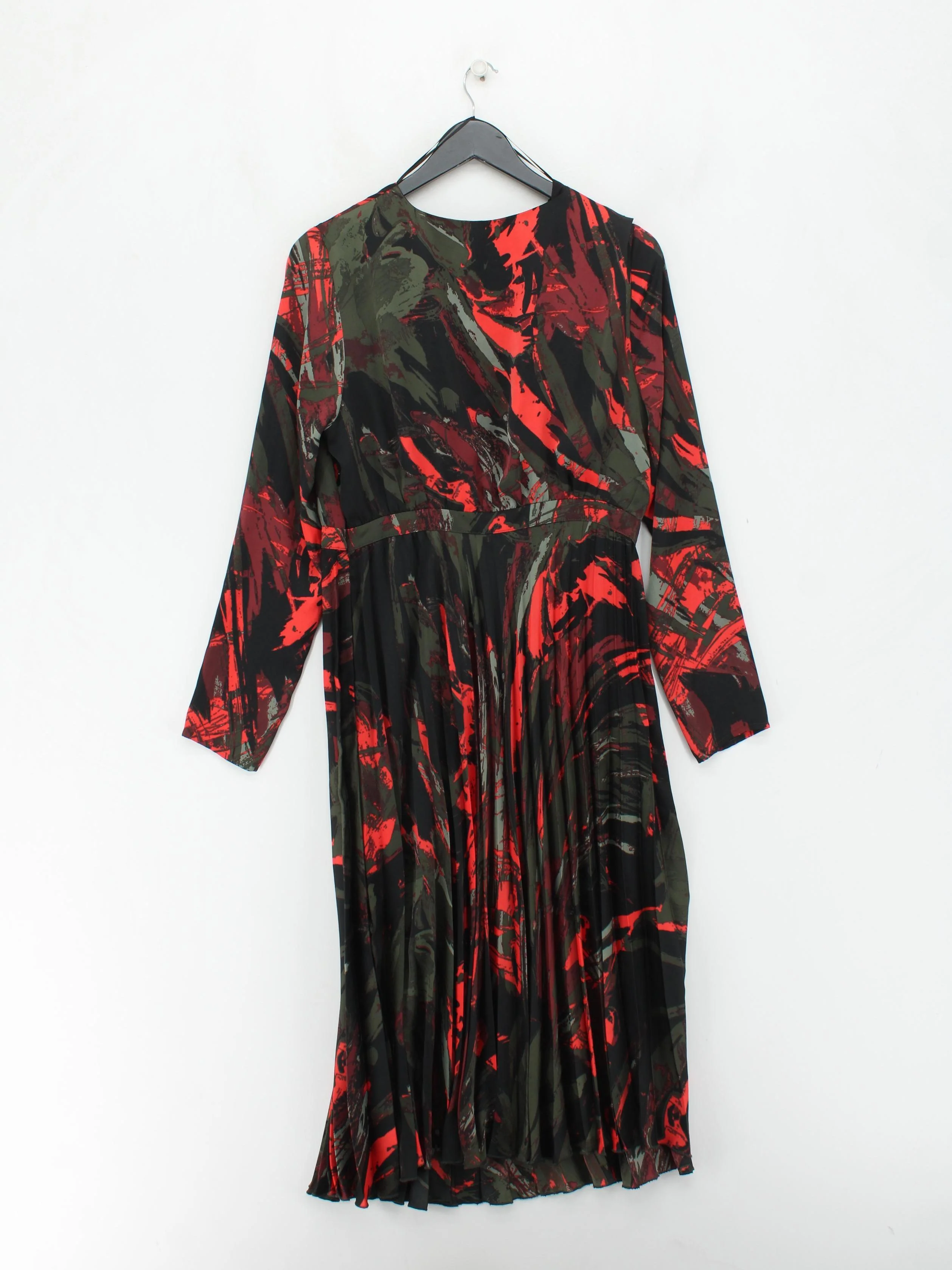 Linea Wrap Midi Dress UK14 in Multi - Image 2