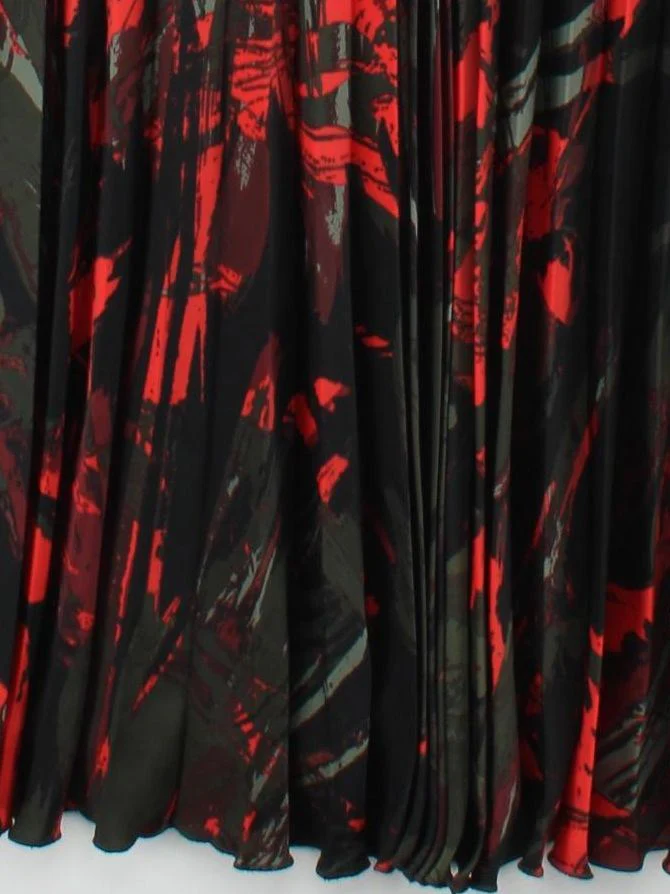Linea Wrap Midi Dress UK14 in Multi - Image 4