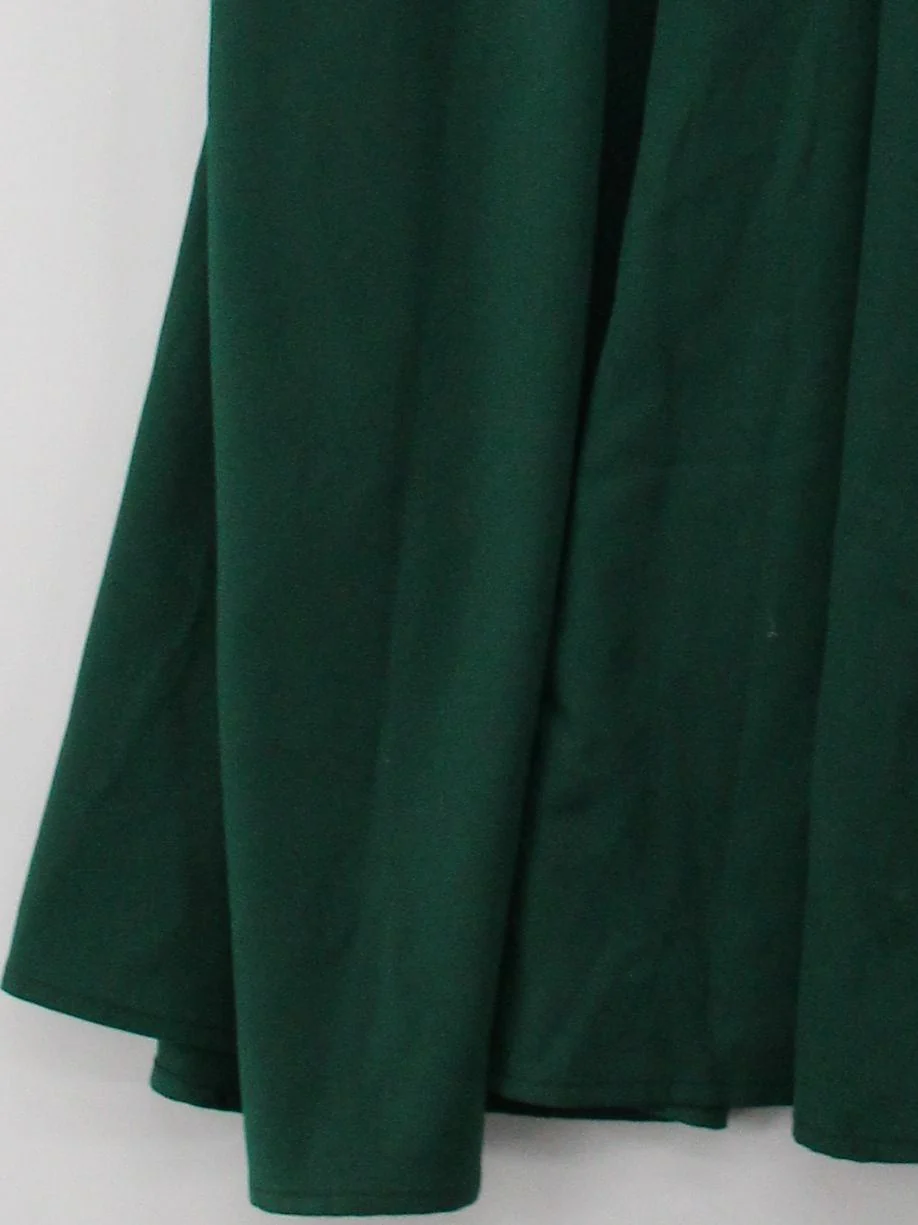 liquorish Shirt Midi Dress L in Green - Image 4