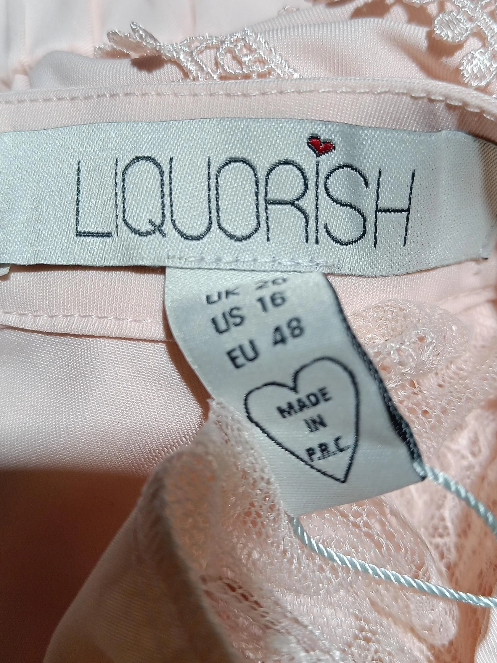 liquorish Skater Maxi Dress UK20 in Pink - Image 5