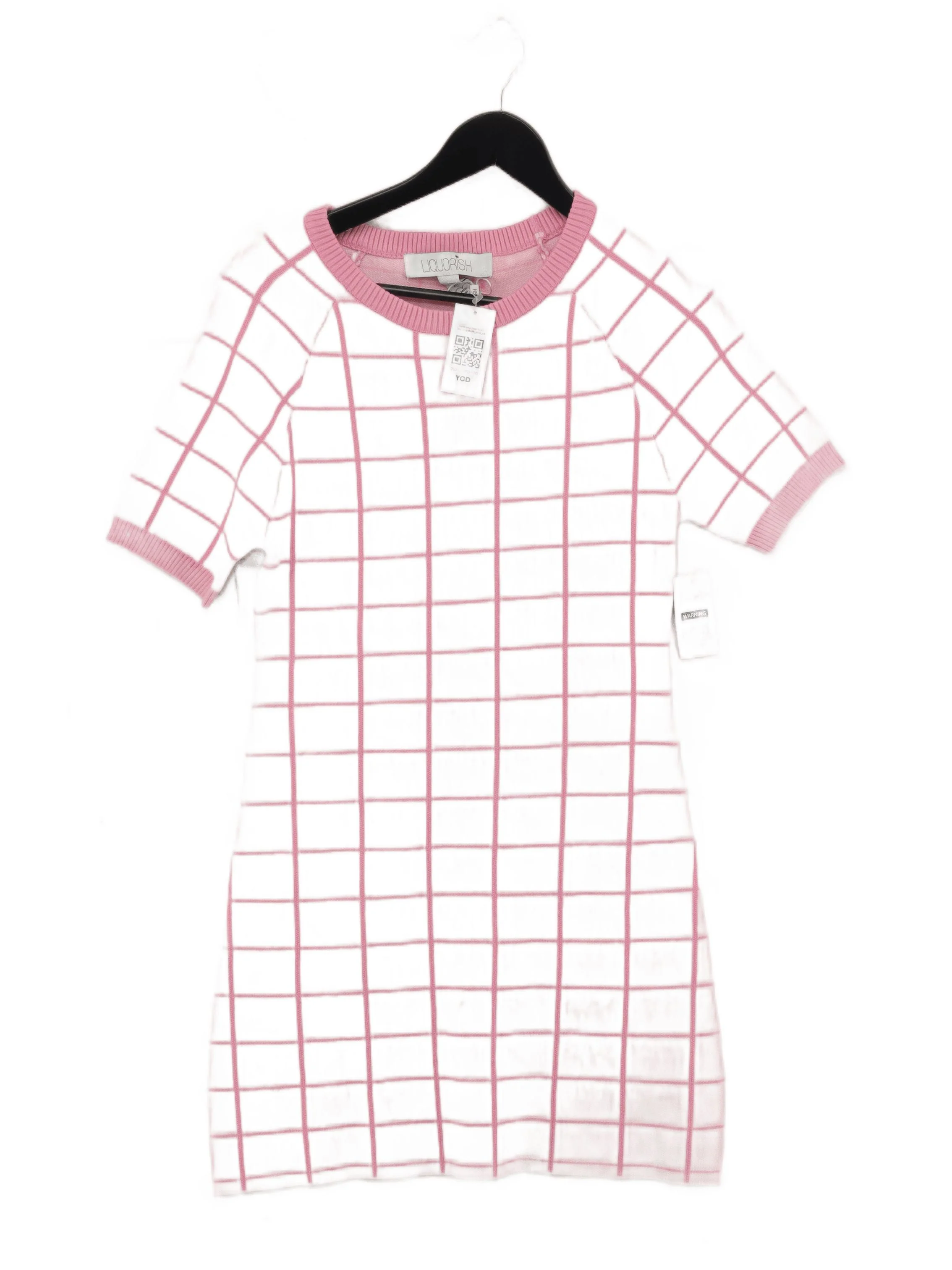 liquorish T-Shirt Mini Dress in Pink