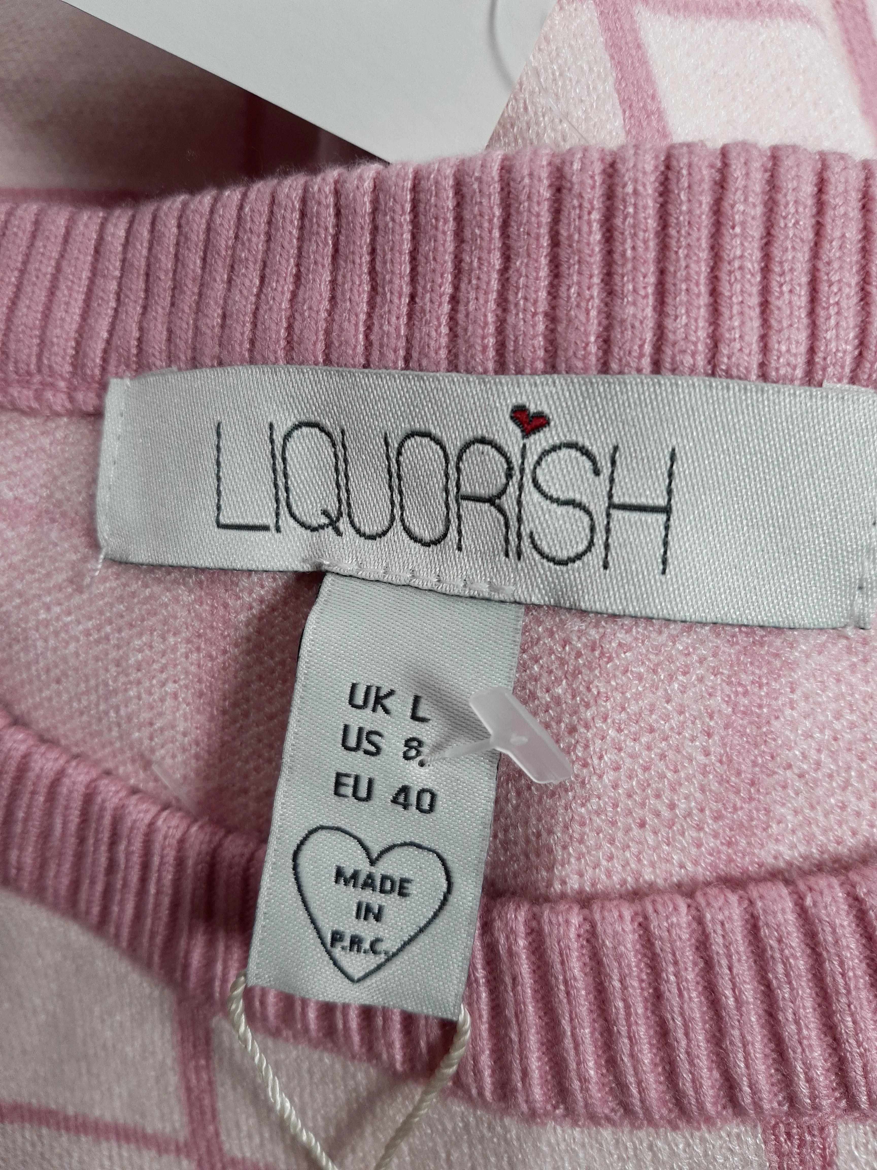 liquorish T-Shirt Mini Dress in Pink - Image 5