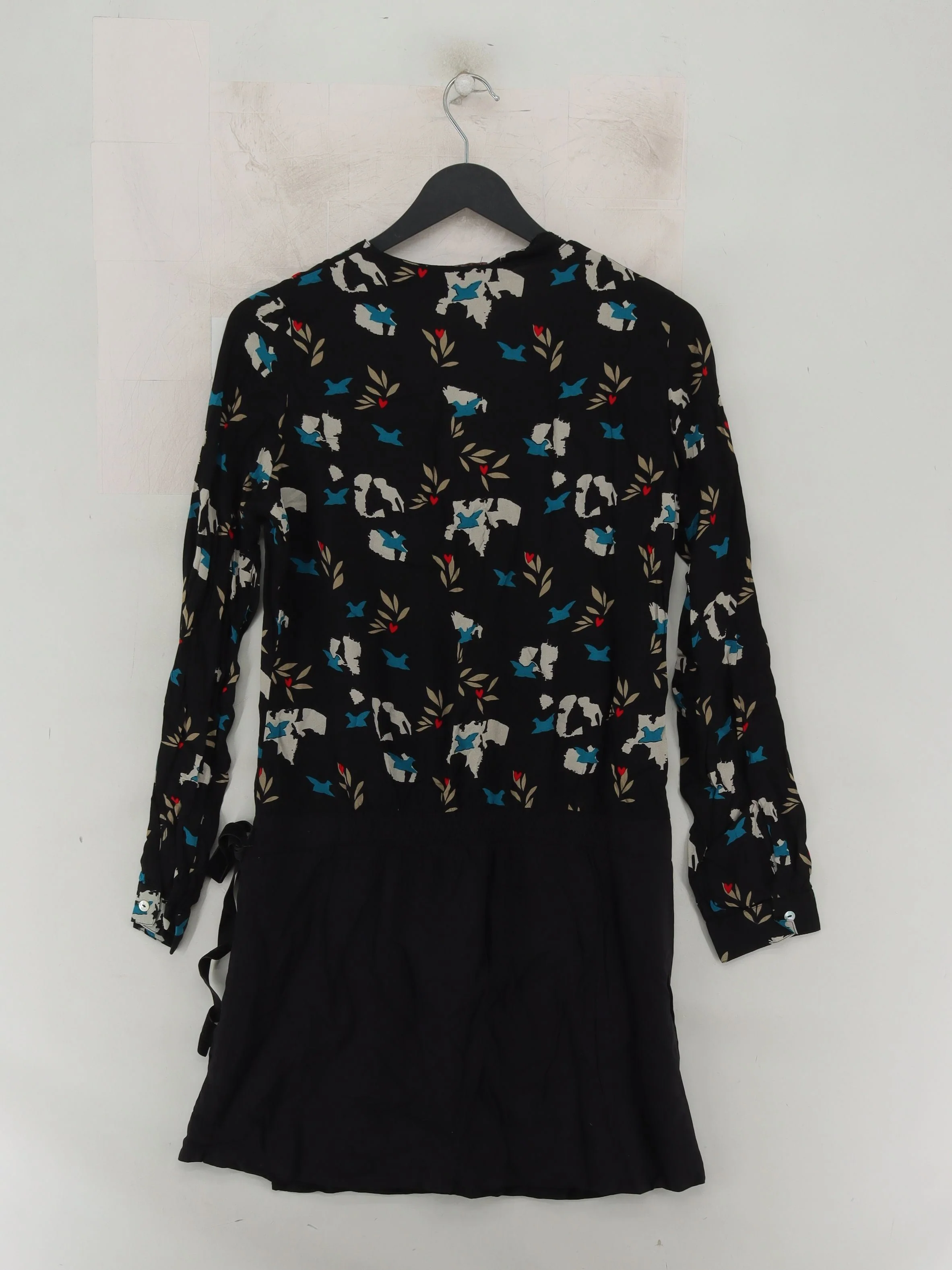 Little Miss by Captain Tortue Shirt Mini Dress S in Multi - Image 2
