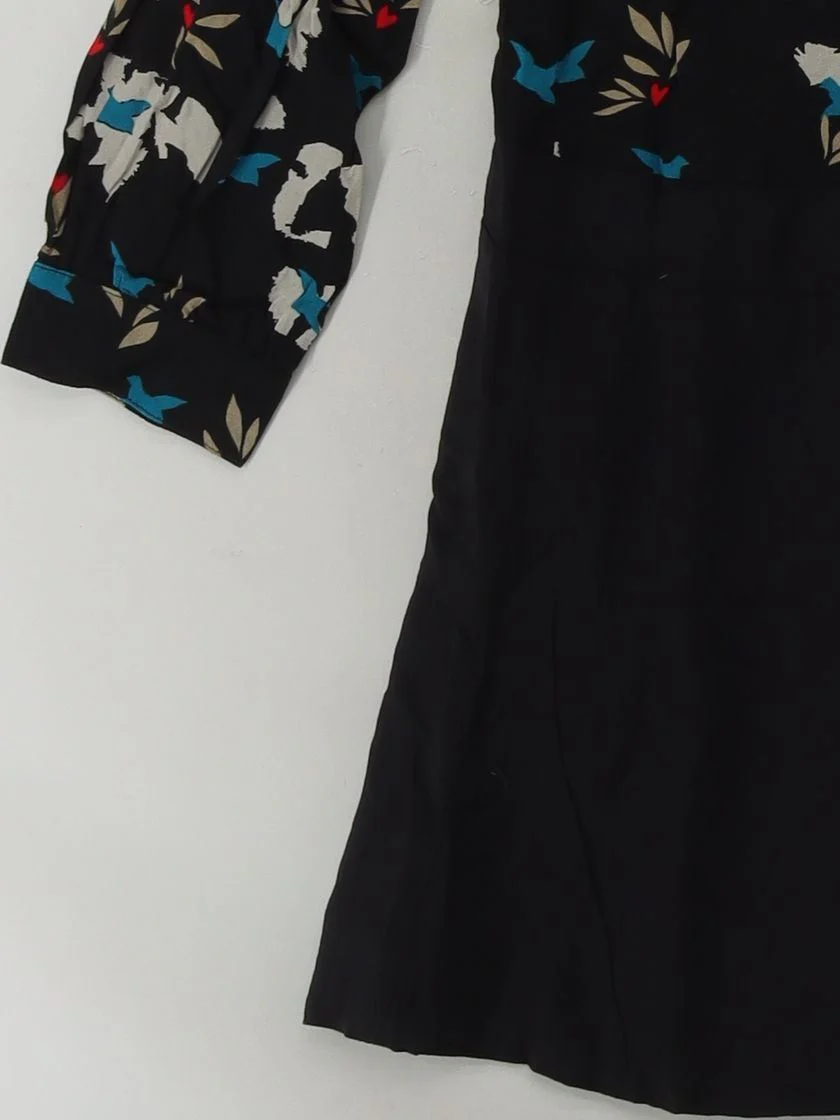 Little Miss by Captain Tortue Shirt Mini Dress S in Multi - Image 4