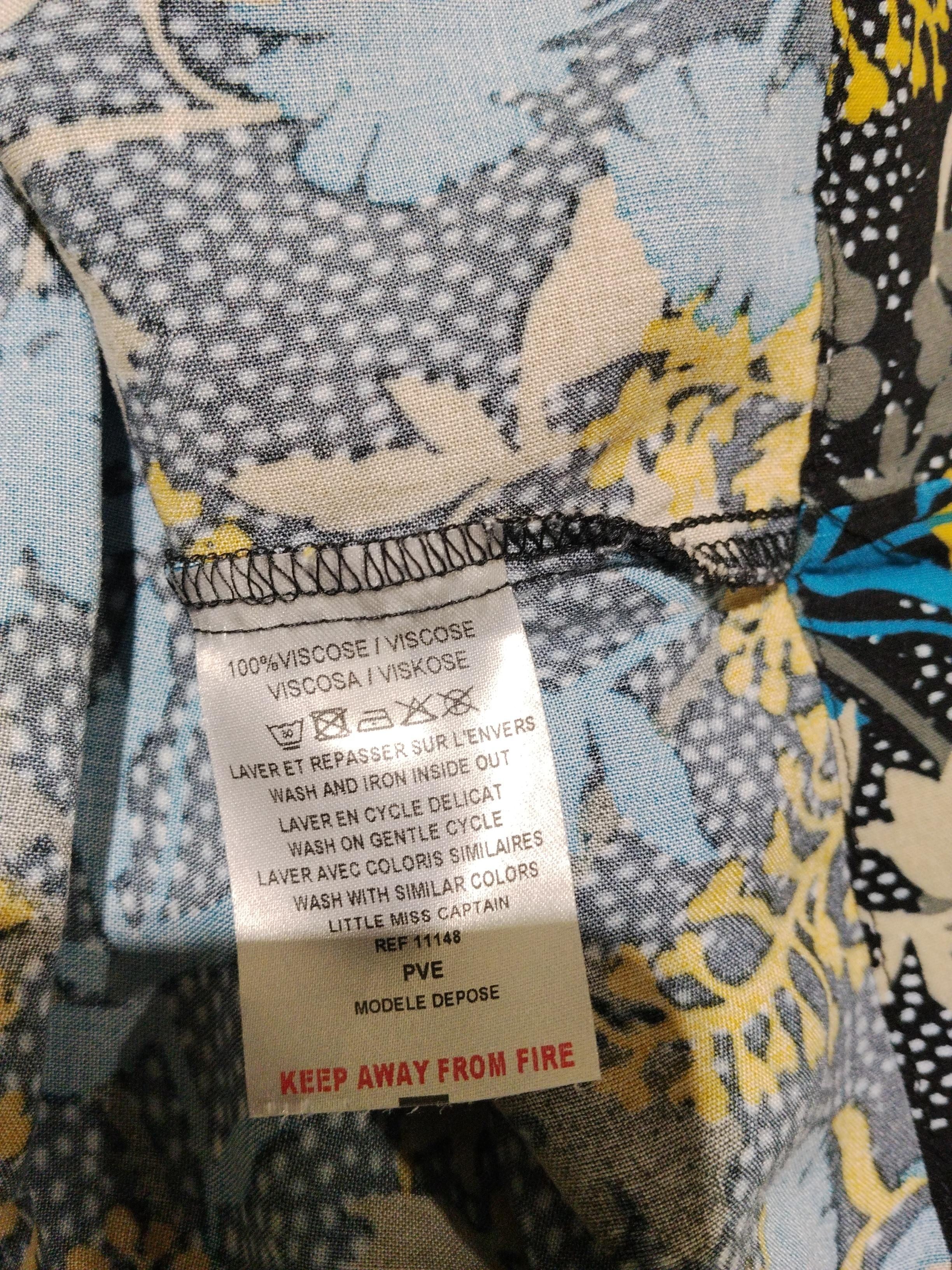 Little Miss by Captain Tortue T-Shirt Mini Dress UK2 in Black - Image 6