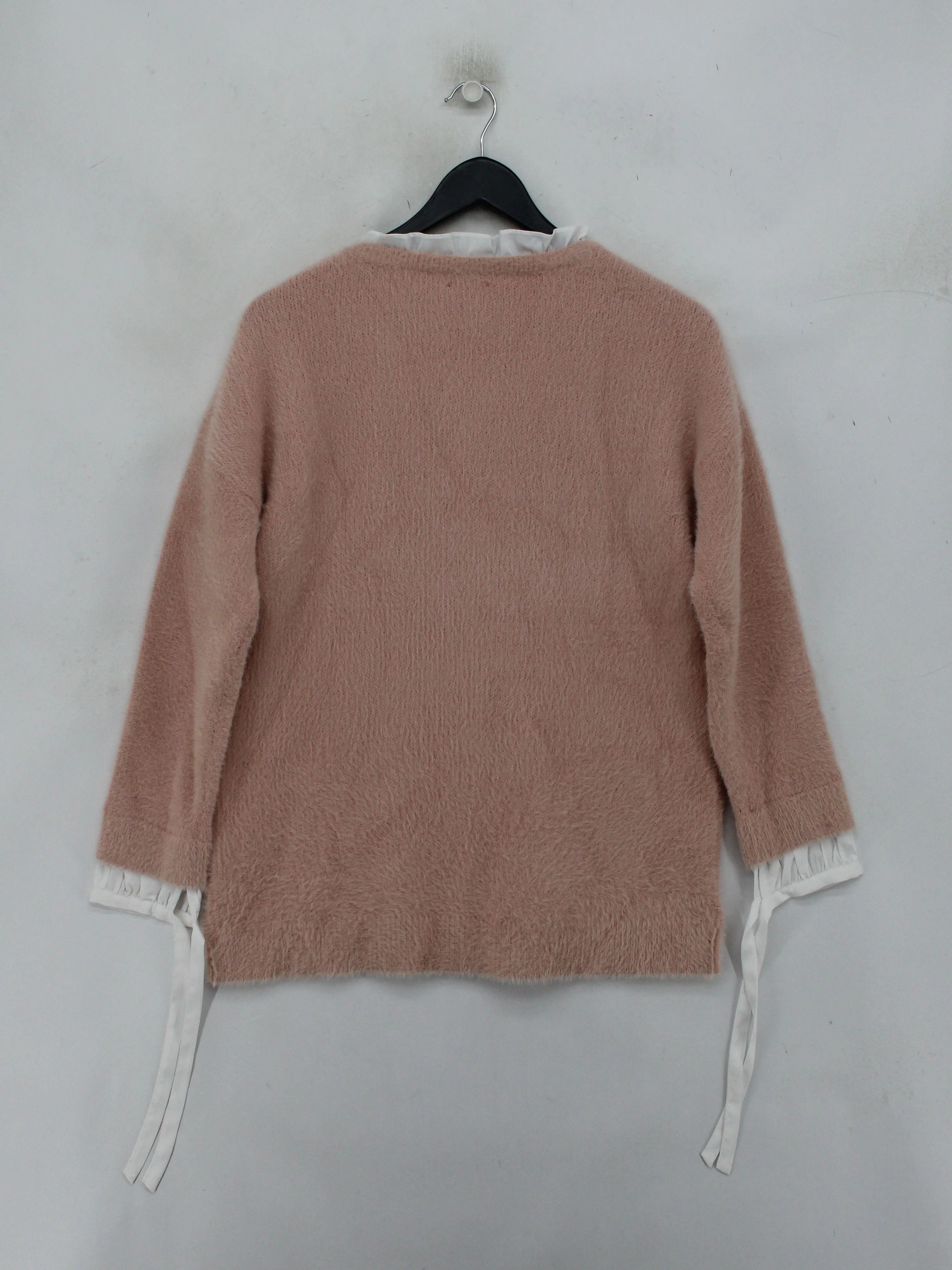 Little Miss By Captain Tortue Women's Jumper M Pink Nylon with Acrylic Pullover - Image 2