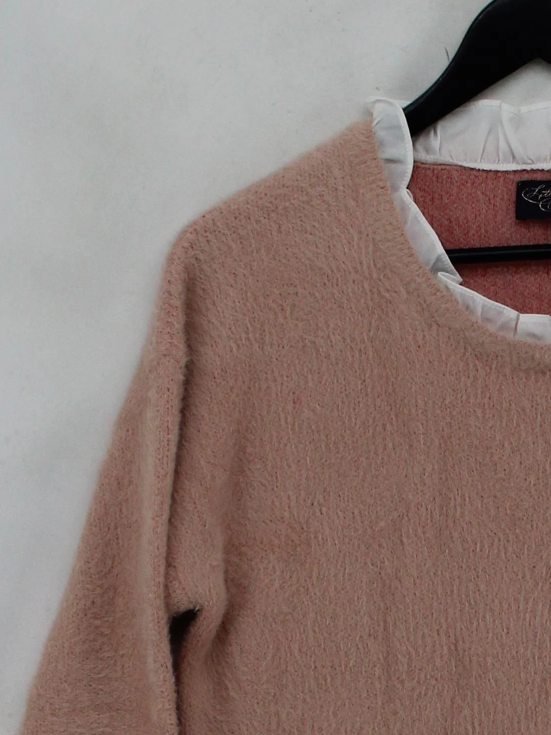 Little Miss By Captain Tortue Women's Jumper M Pink Nylon with Acrylic Pullover - Image 4