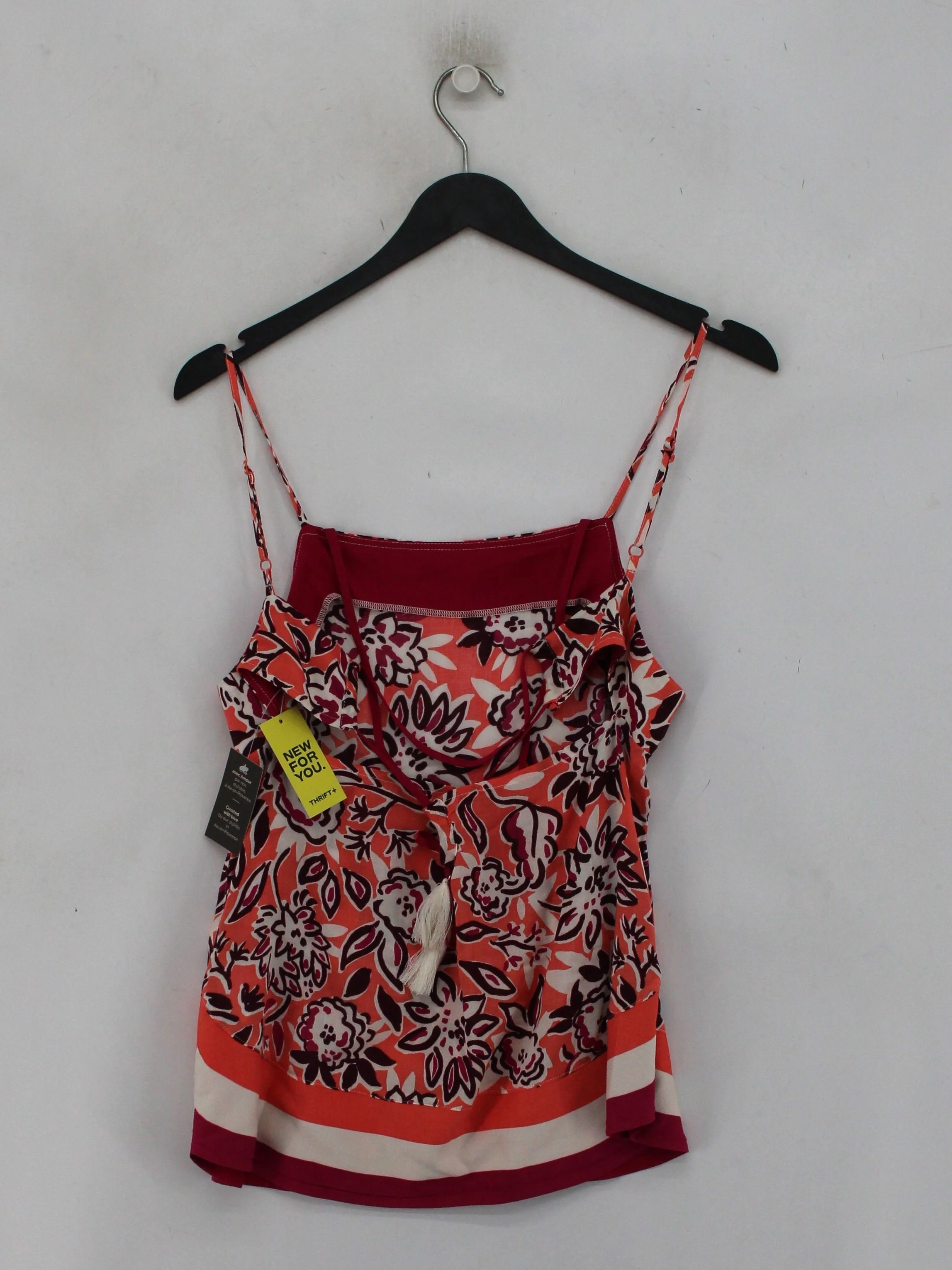 Little Miss By Captain Tortue Women's Top M Orange 100% Viscose Basic - Image 2