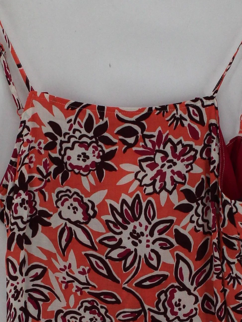 Little Miss By Captain Tortue Women's Top M Orange 100% Viscose Basic - Image 3