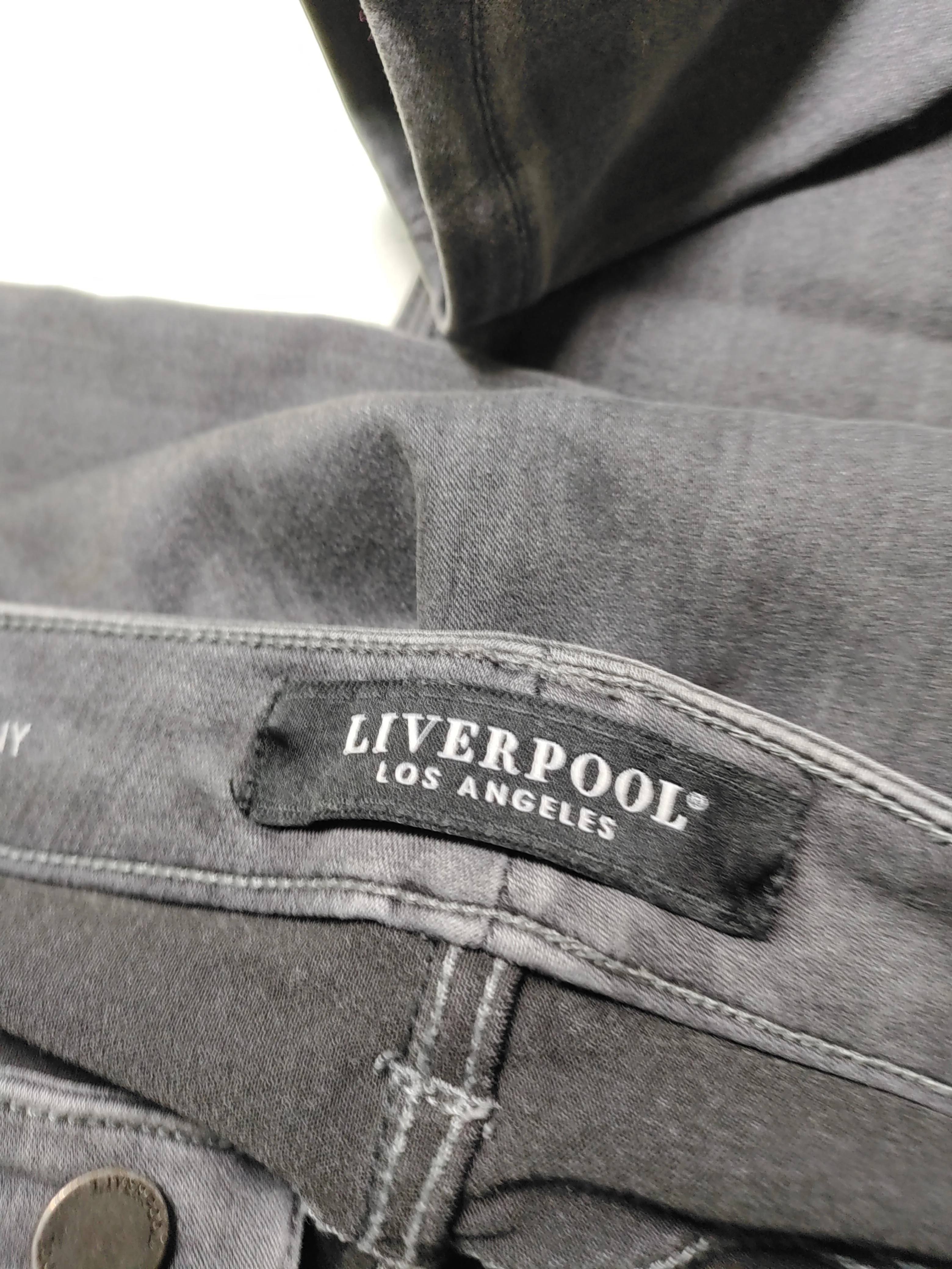 Liverpool Los Angeles Women's Jeans UK 10 Grey Cotton - Image 6