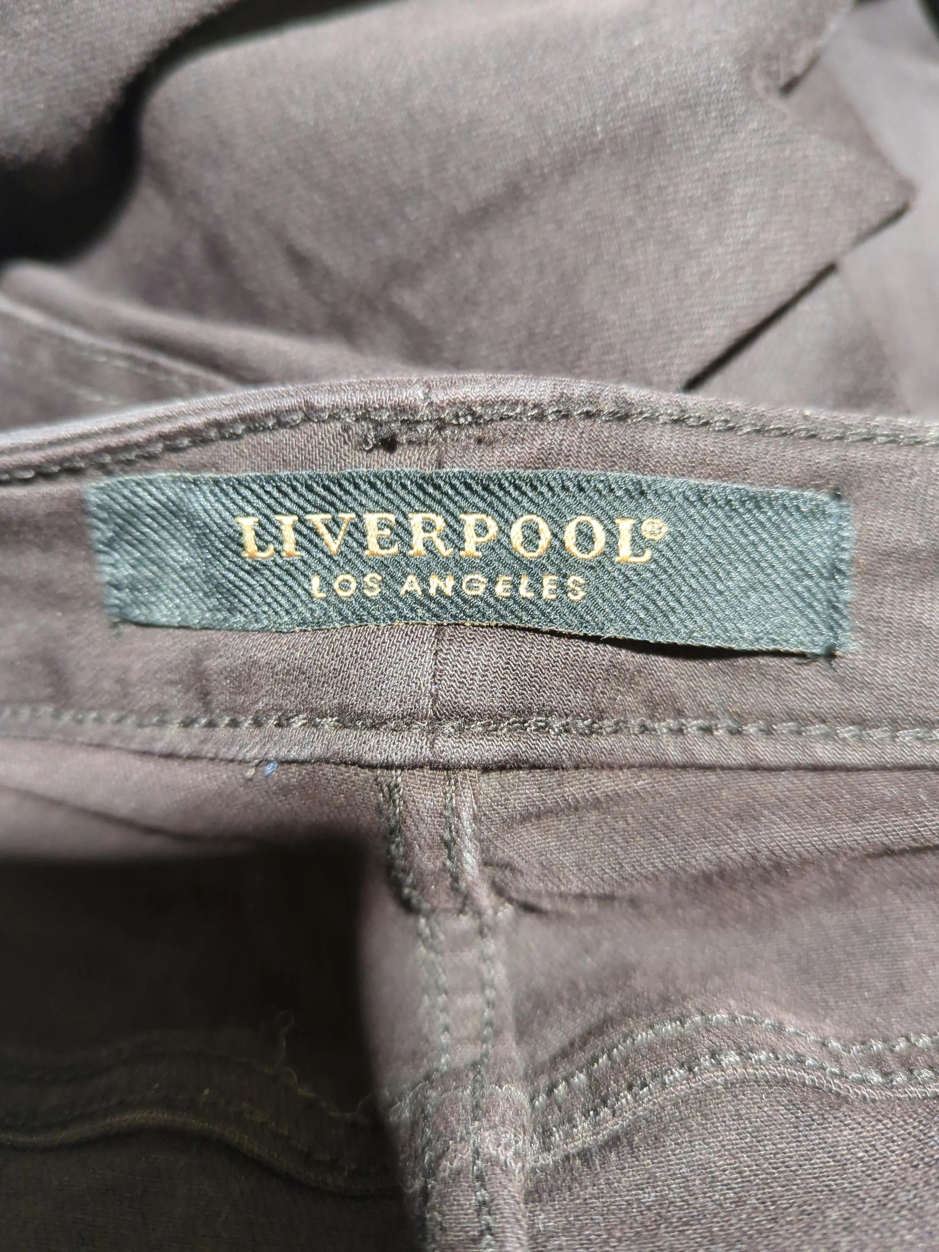 Liverpool Los Angeles Women's Trousers W 16 in Brown Lyocell Modal - Image 6