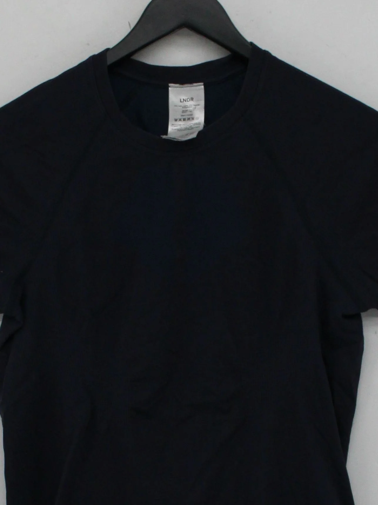 LNDR Men's T-Shirt S Blue 100% Polyamide Basic - Image 3