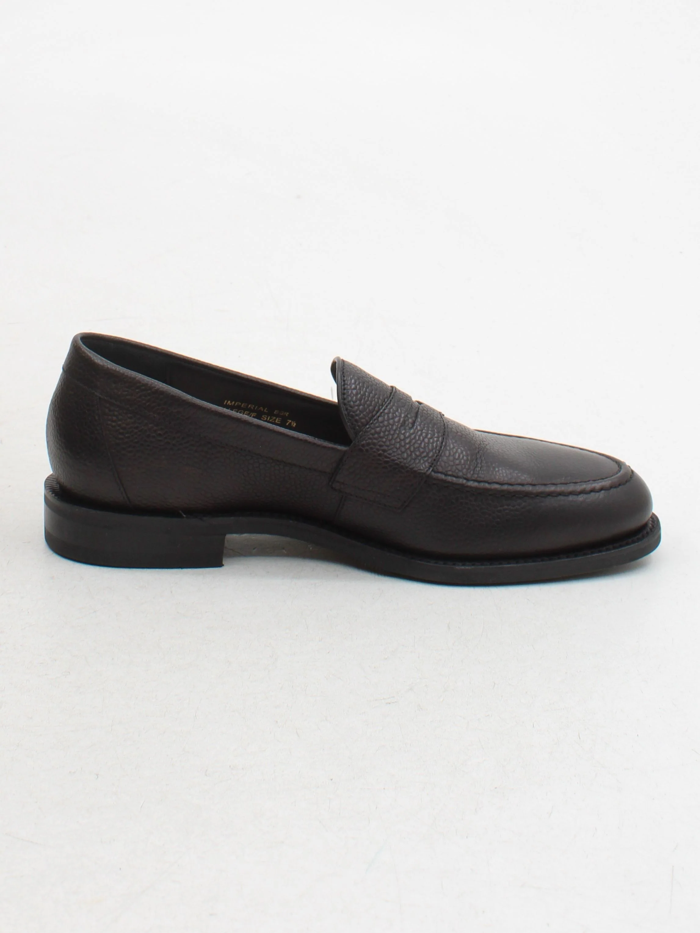 Loake Men's Shoes UK 6.5 Black Animal Print 100% Other Loafer - Image 5
