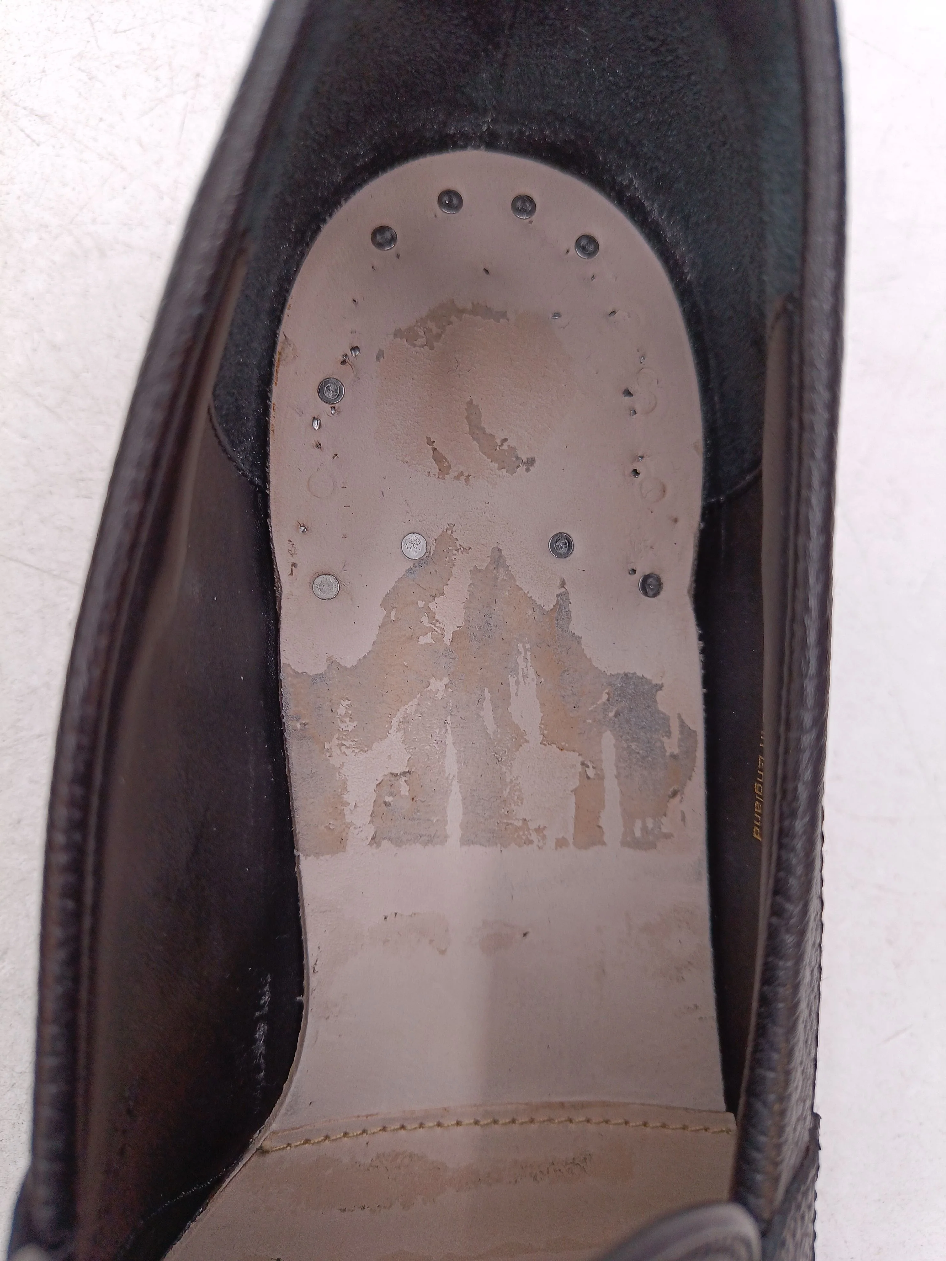 Loake Men's Shoes UK 6.5 Black Animal Print 100% Other Loafer - Image 6