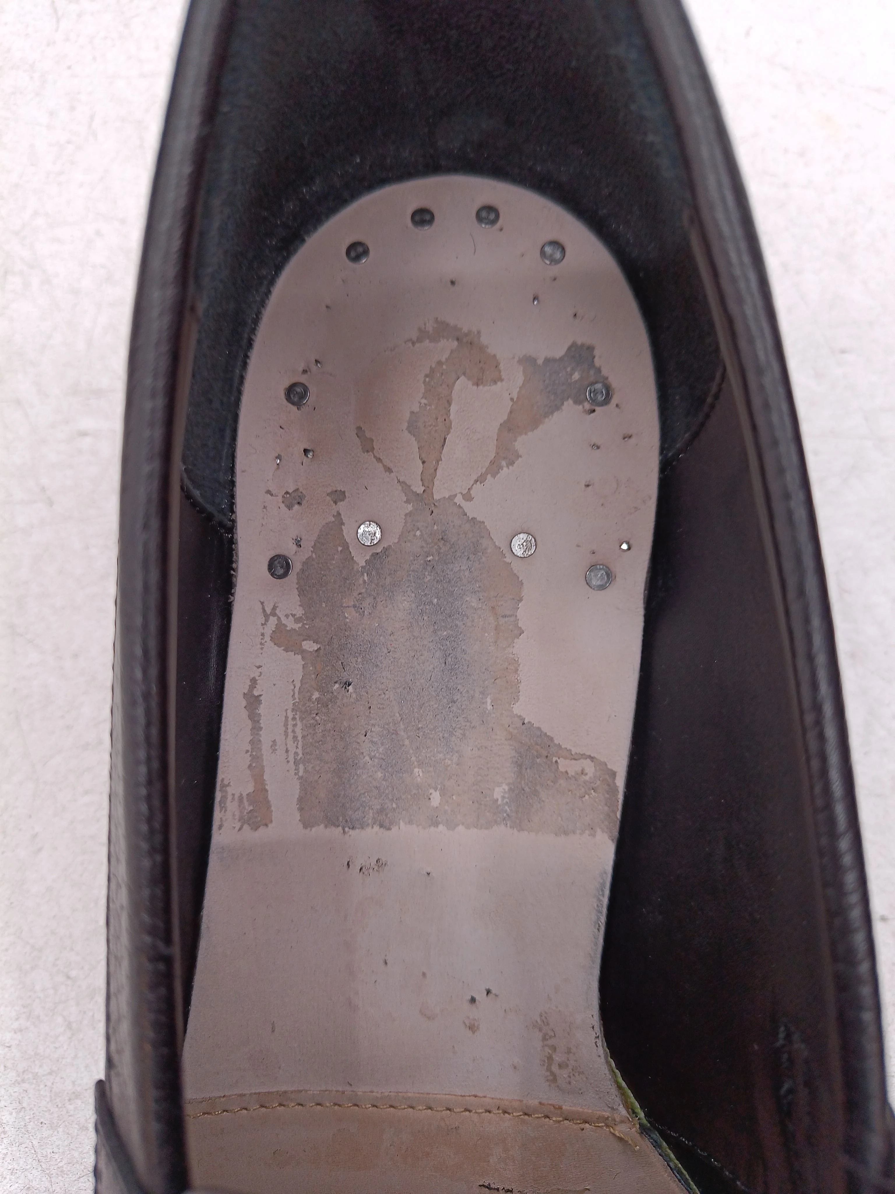 Loake Men's Shoes UK 6.5 Black Animal Print 100% Other Loafer - Image 8