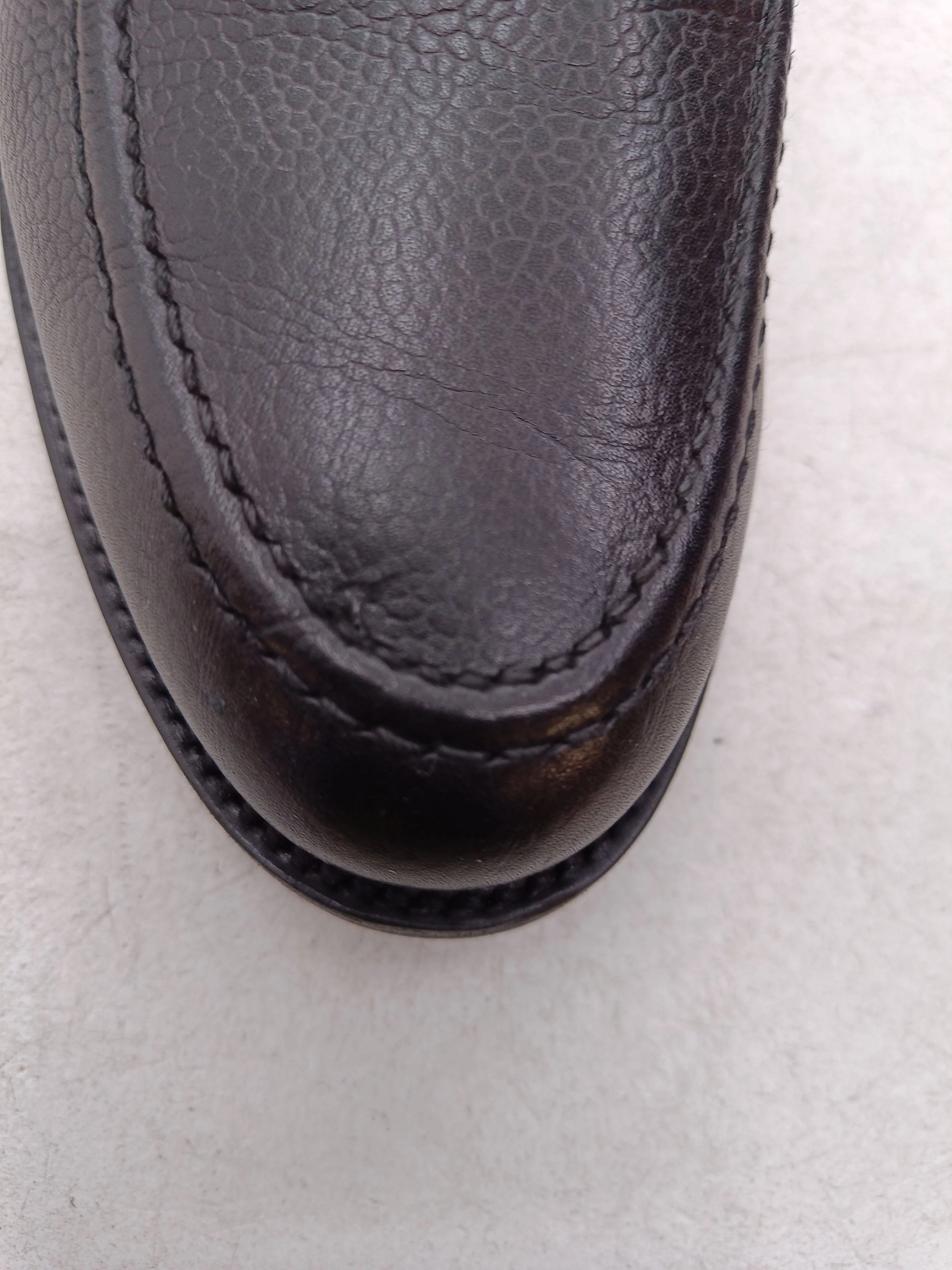 Loake Men's Shoes UK 6.5 Black Animal Print 100% Other Loafer - Image 9