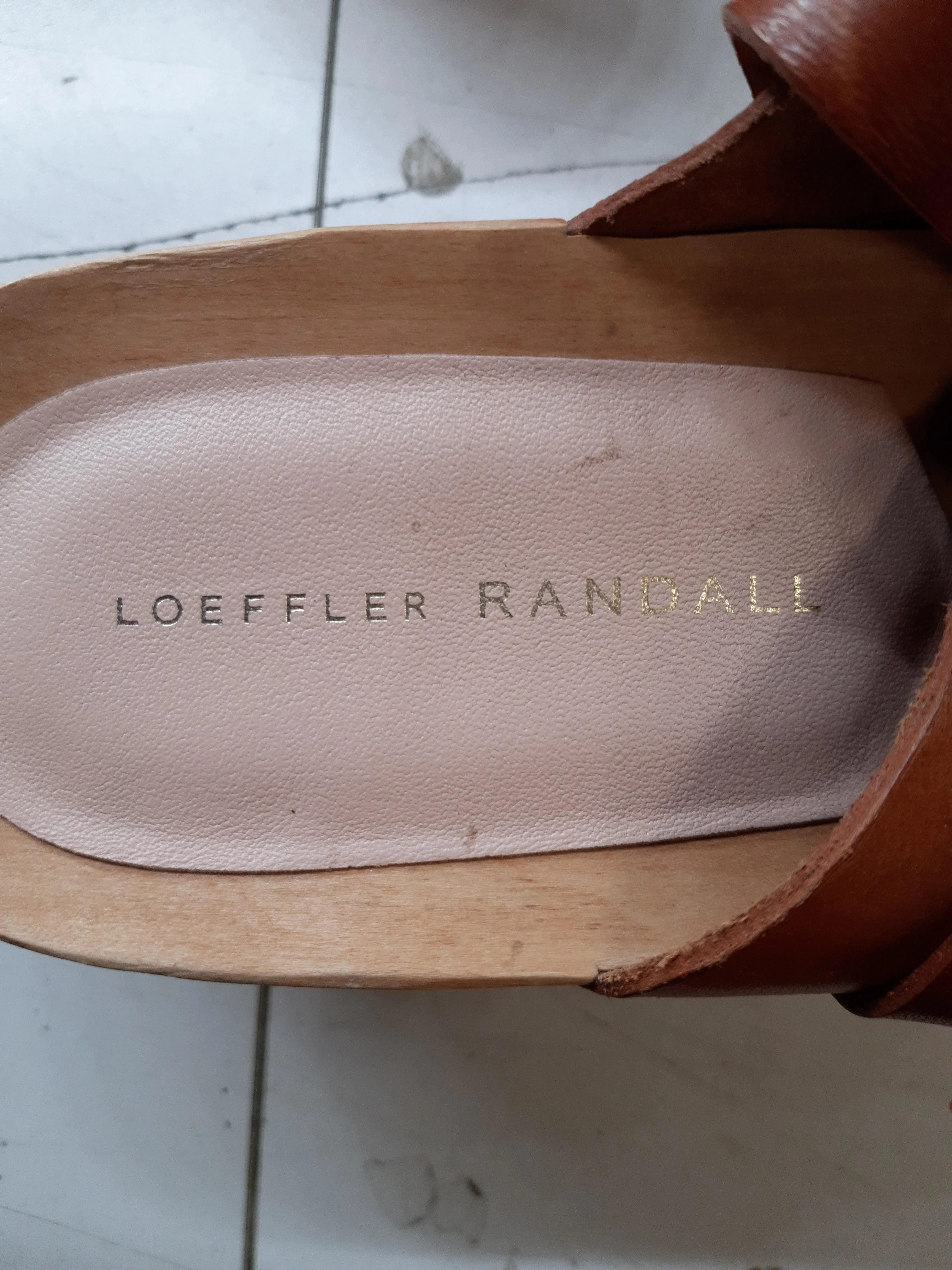 Loeffler Randall Women's Heels UK 11.5 Tan 100% Leather Mule - Image 10