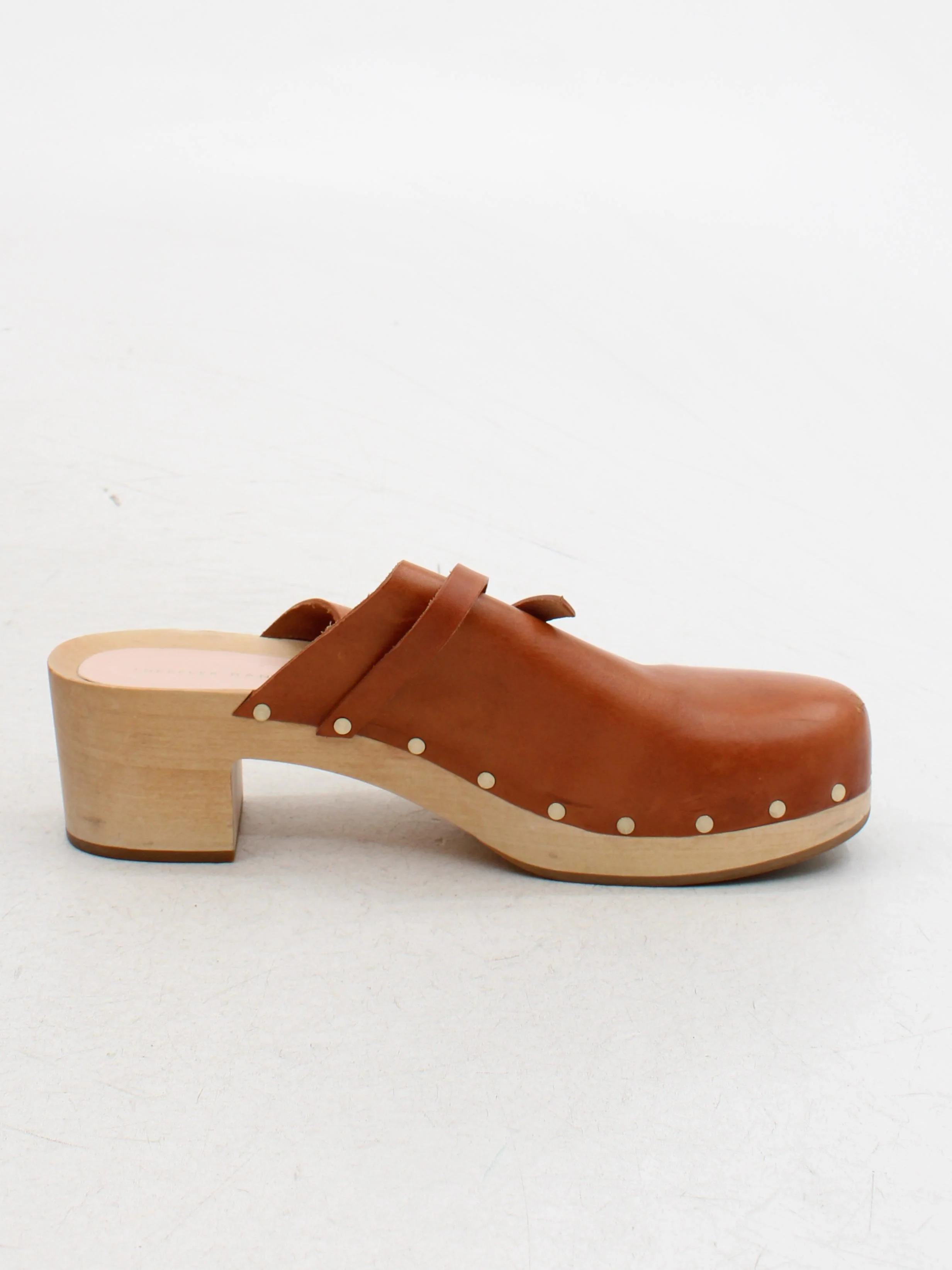 Loeffler Randall Women's Heels UK 11.5 Tan 100% Leather Mule - Image 5