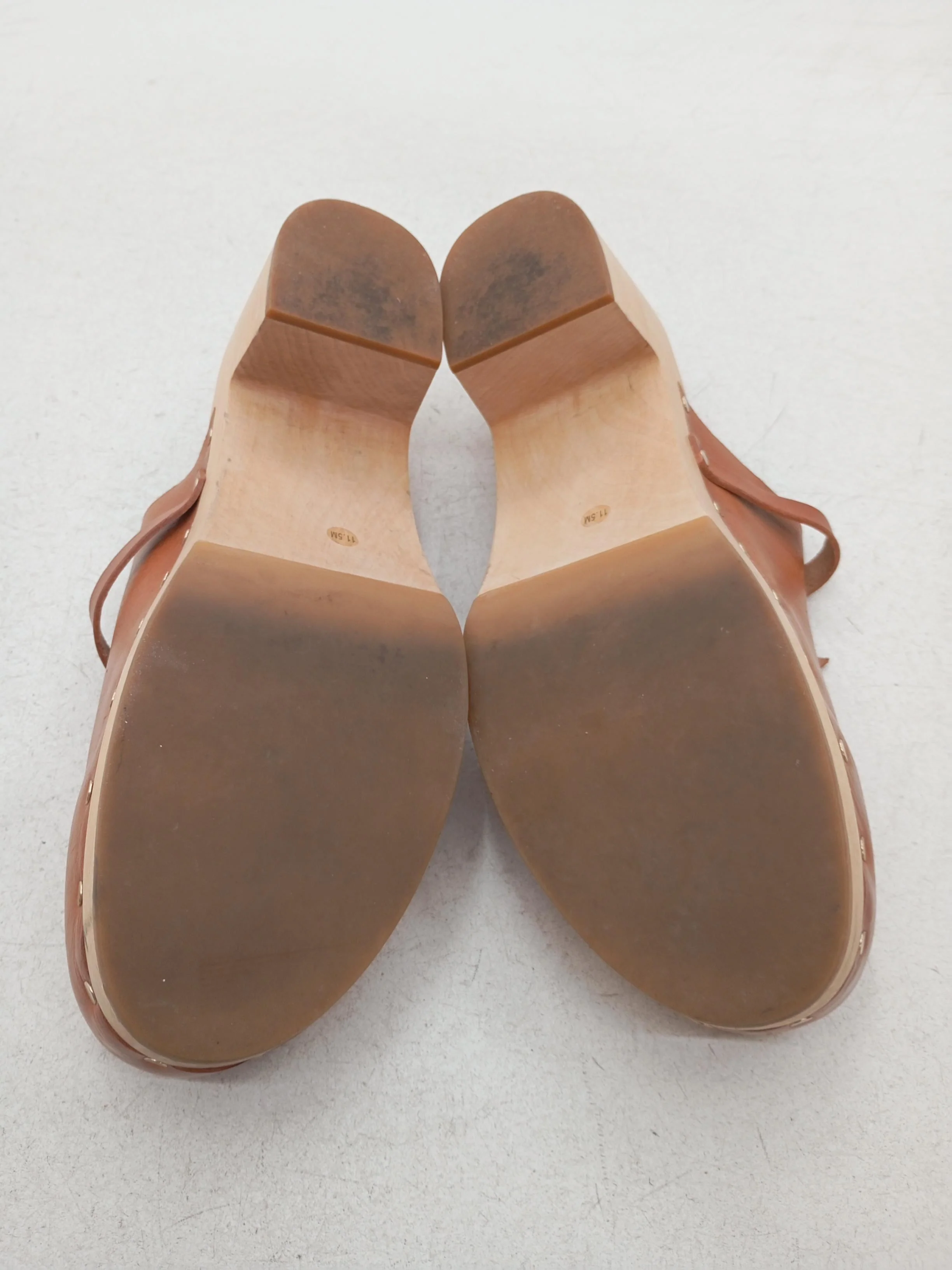 Loeffler Randall Women's Heels UK 11.5 Tan 100% Leather Mule - Image 7