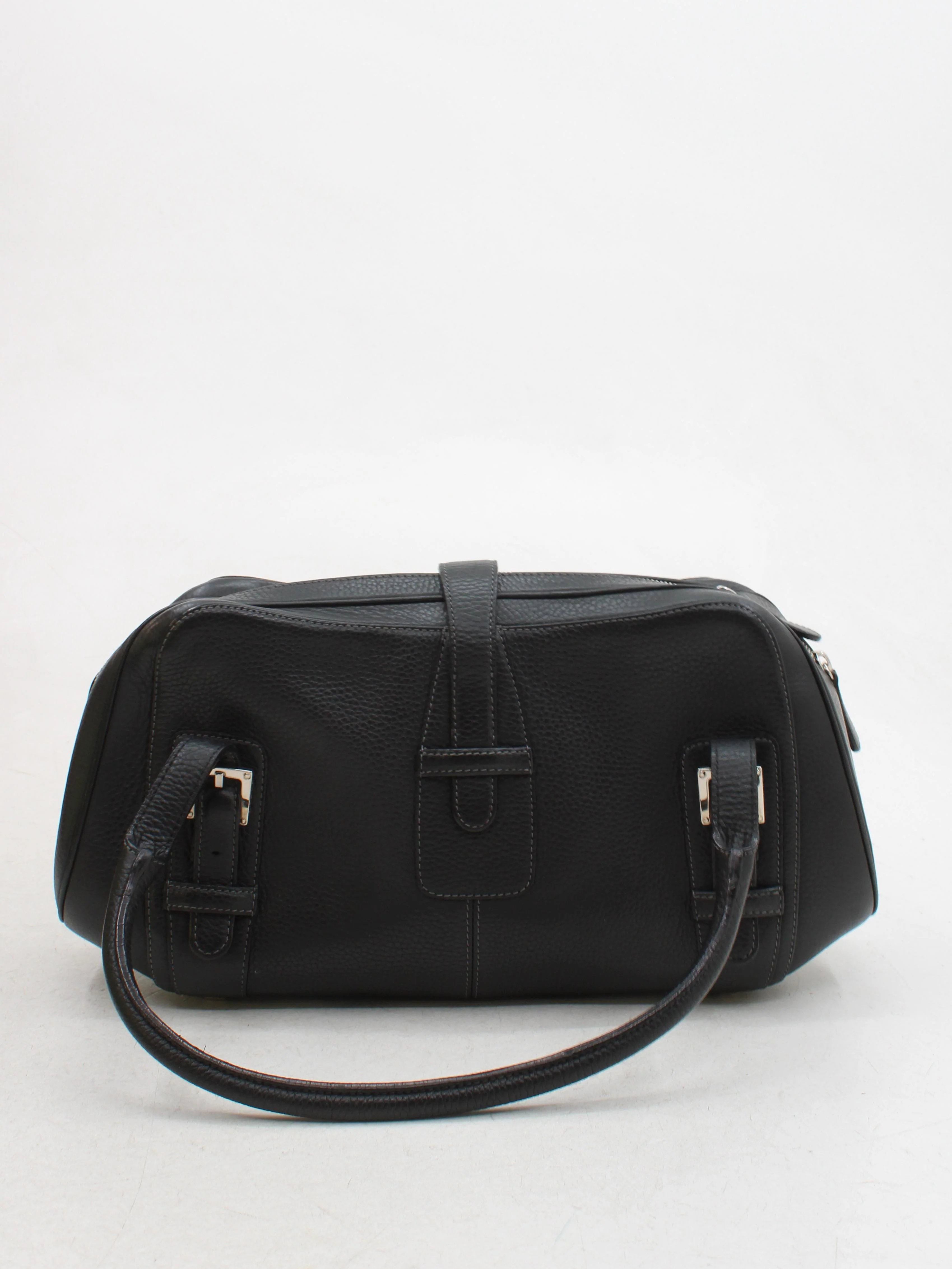 Loewe Women's Bag Black 100% Leather Shoulder Bag - Image 2