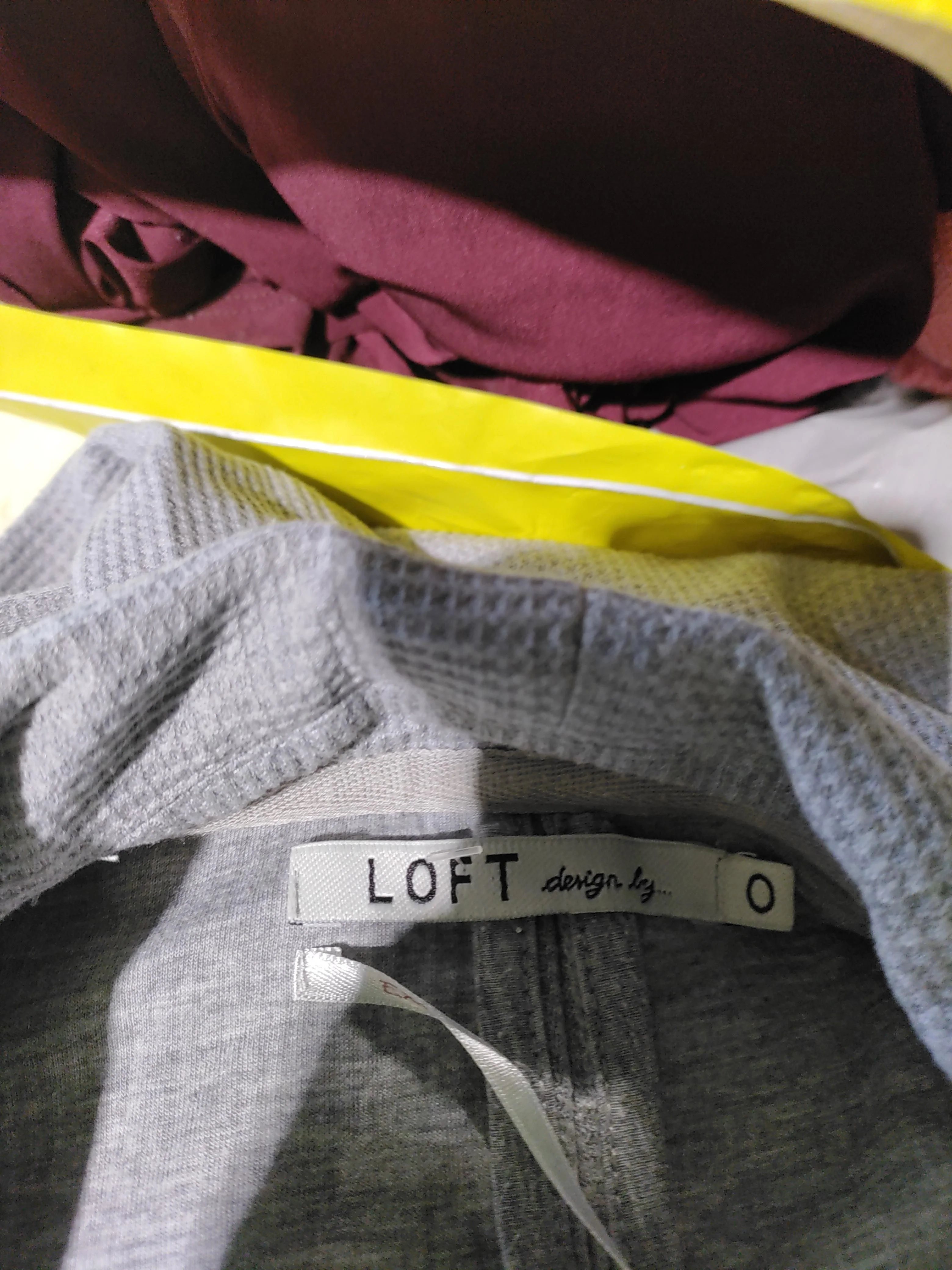 Loft Women's Blazer Grey Cotton with Polyester Overcoat - Image 5