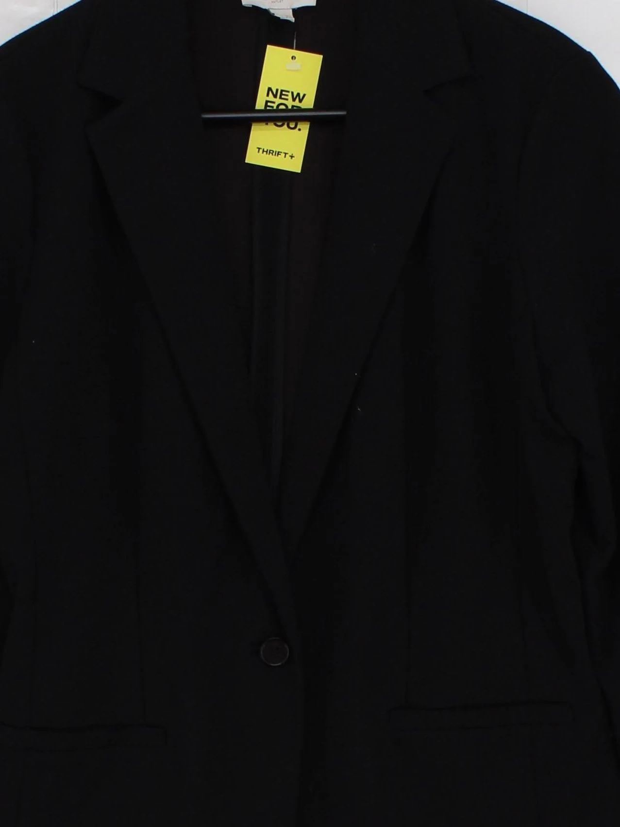 Loft Women's Blazer UK 6 Black Polyester with Rayon, Spandex Overcoat - Image 3