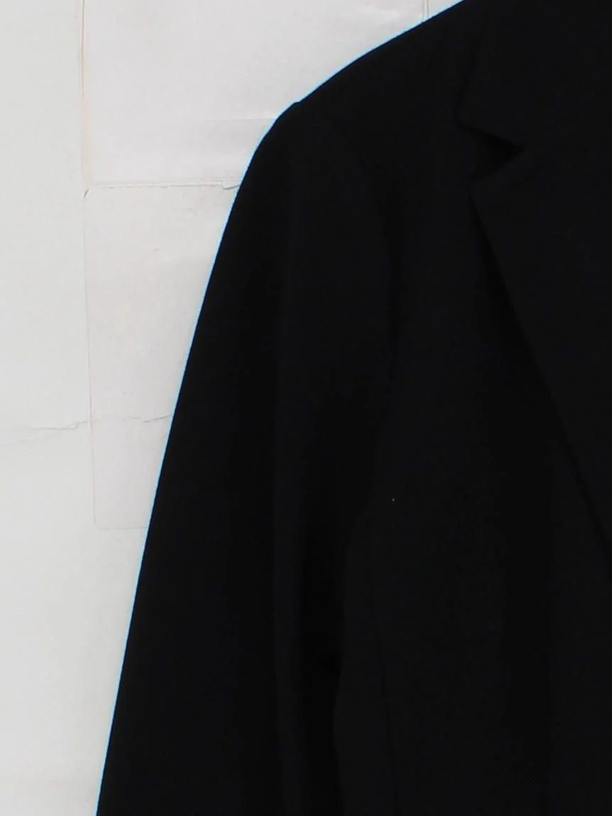 Loft Women's Blazer UK 6 Black Polyester with Rayon, Spandex Overcoat - Image 4
