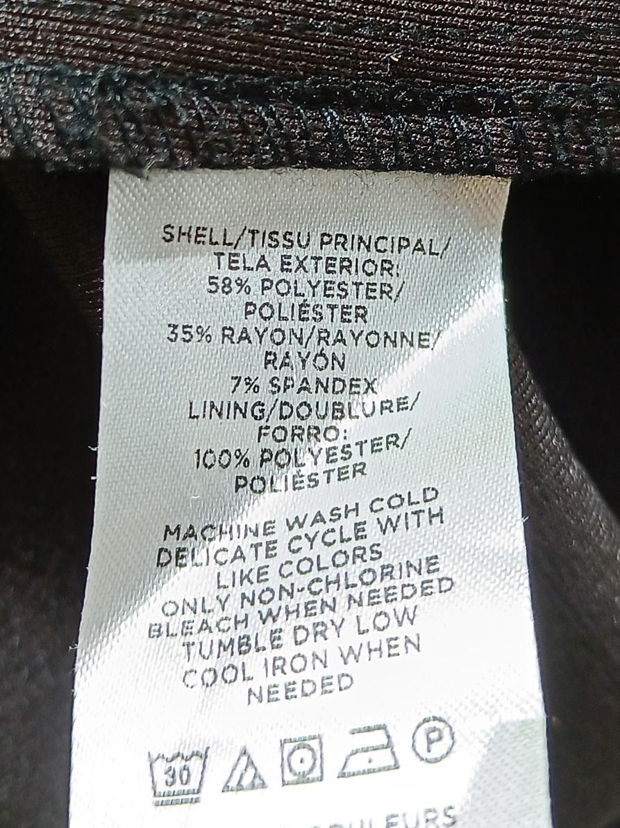 Loft Women's Blazer UK 6 Black Polyester with Rayon, Spandex Overcoat - Image 6