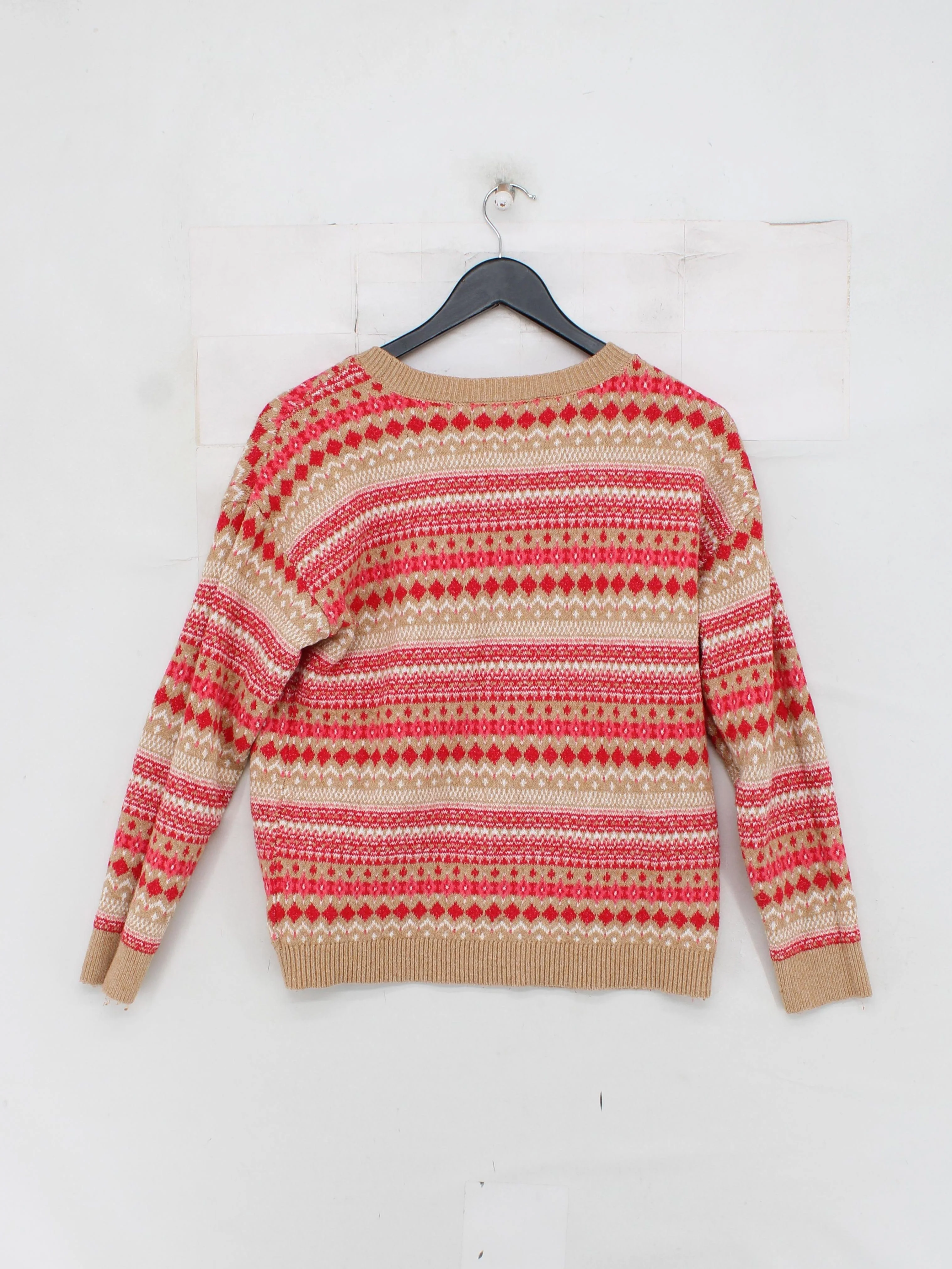Loft Women's Jumper S Multi Cotton with Polyester, Acrylic, Spandex Pullover - Image 2