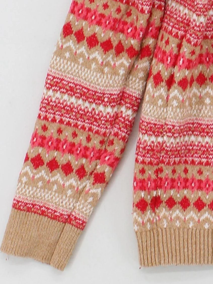 Loft Women's Jumper S Multi Cotton with Polyester, Acrylic, Spandex Pullover - Image 4