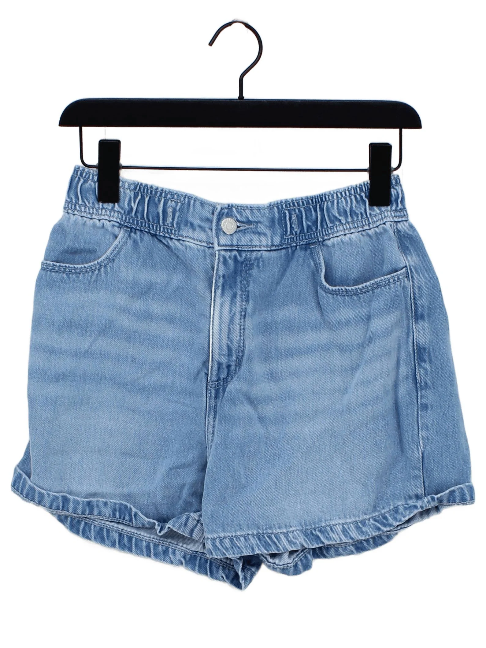 Loft Women's Shorts S Blue 100% Lyocell Modal Mom
