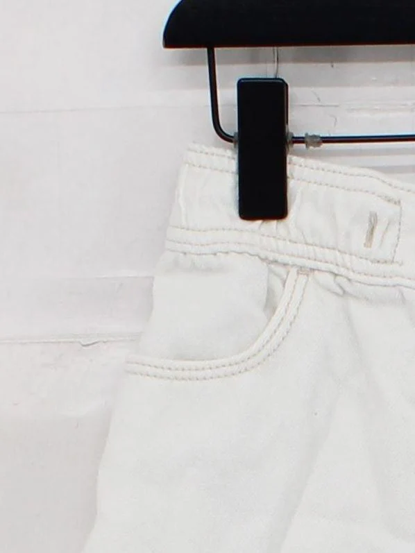 Loft Women's Shorts S Cream Cotton with Lyocell Modal Mom - Image 4